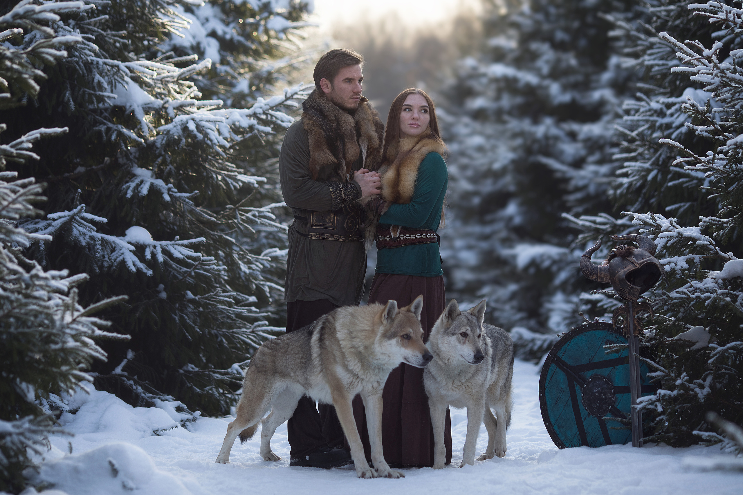 Viking & Wolf. Children’s and family photographer Ekaterina Ureva in Moscow