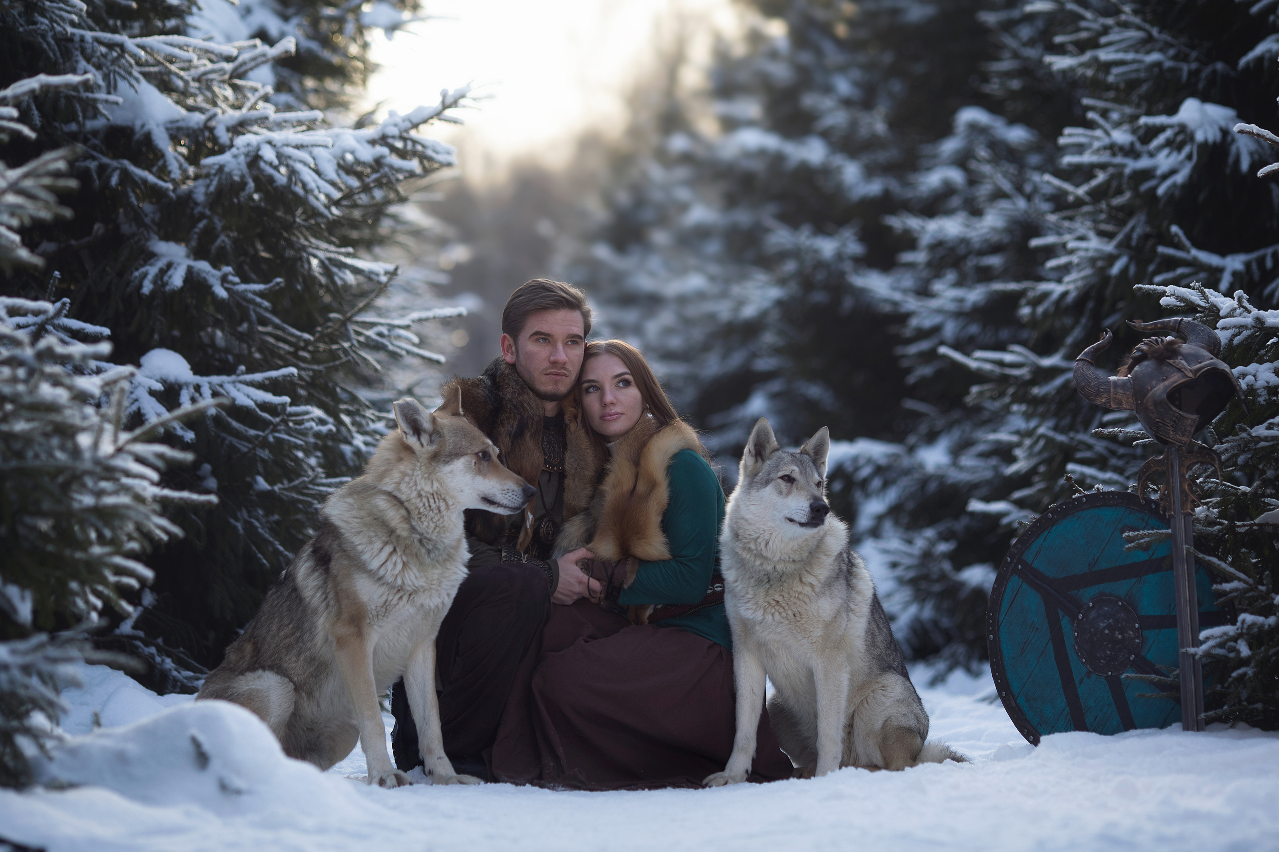 Viking & Wolf. Children’s and family photographer Ekaterina Ureva in Moscow
