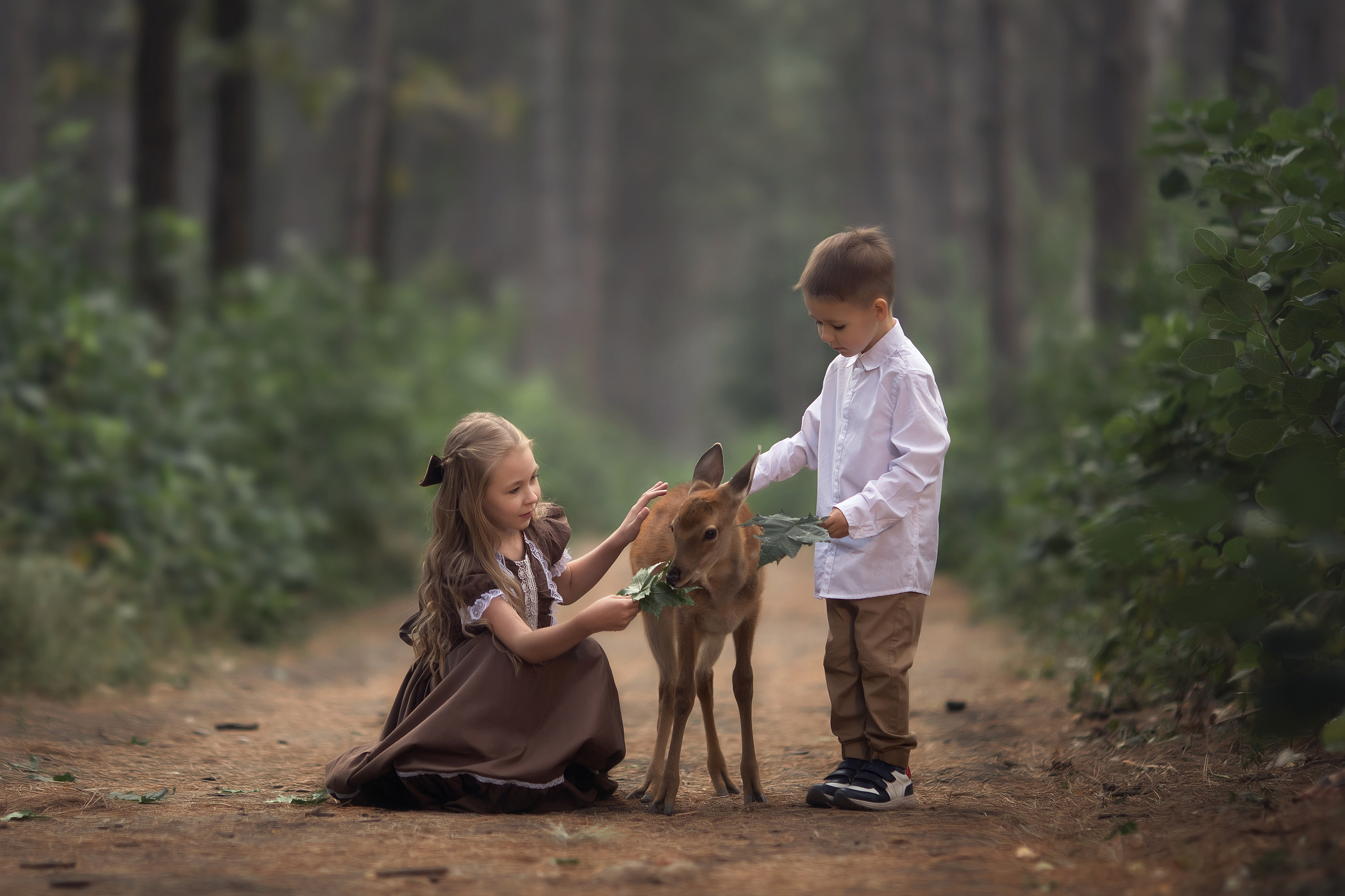 Bambi. Children’s and family photographer Ekaterina Ureva in Moscow