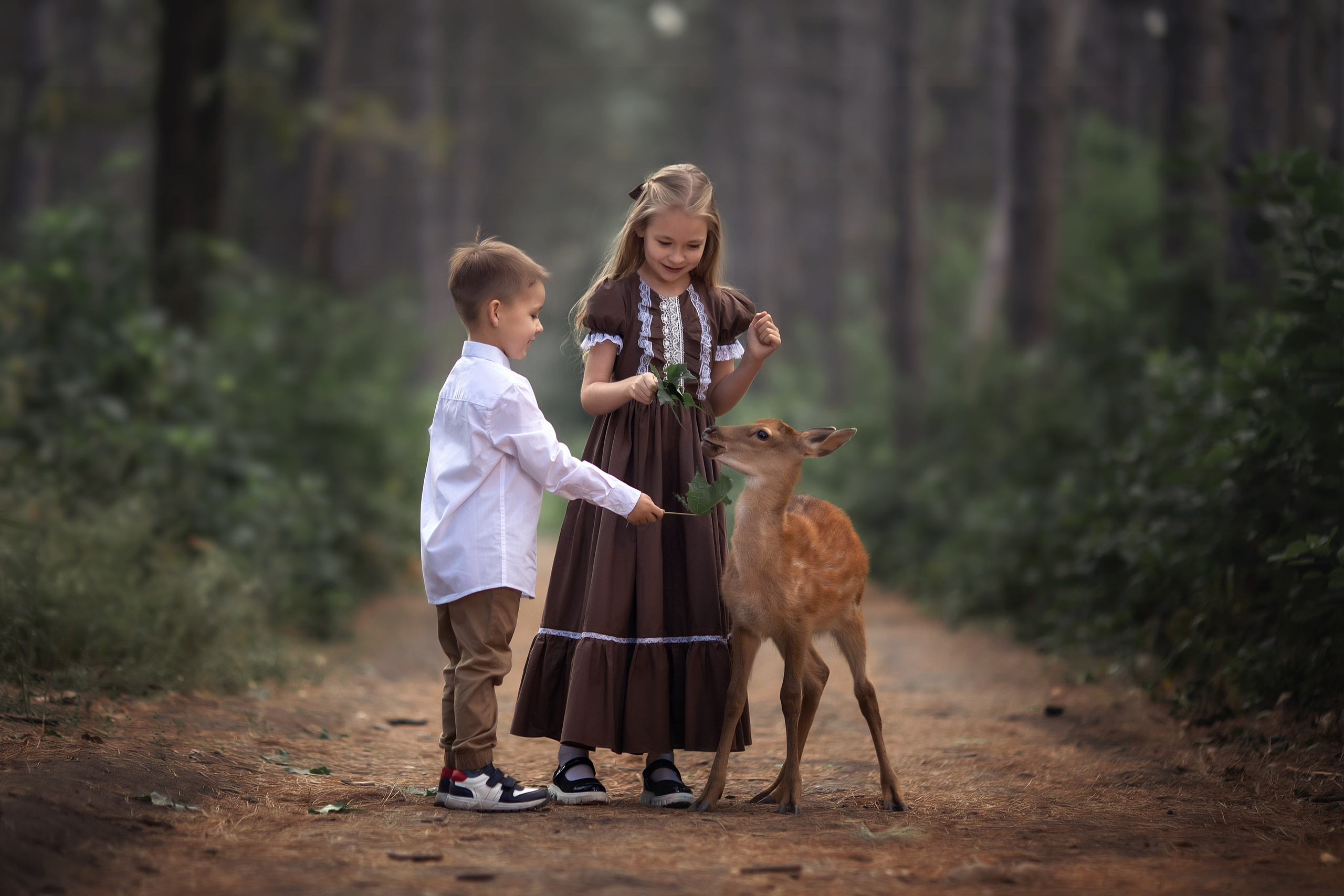 Bambi. Children’s and family photographer Ekaterina Ureva in Moscow