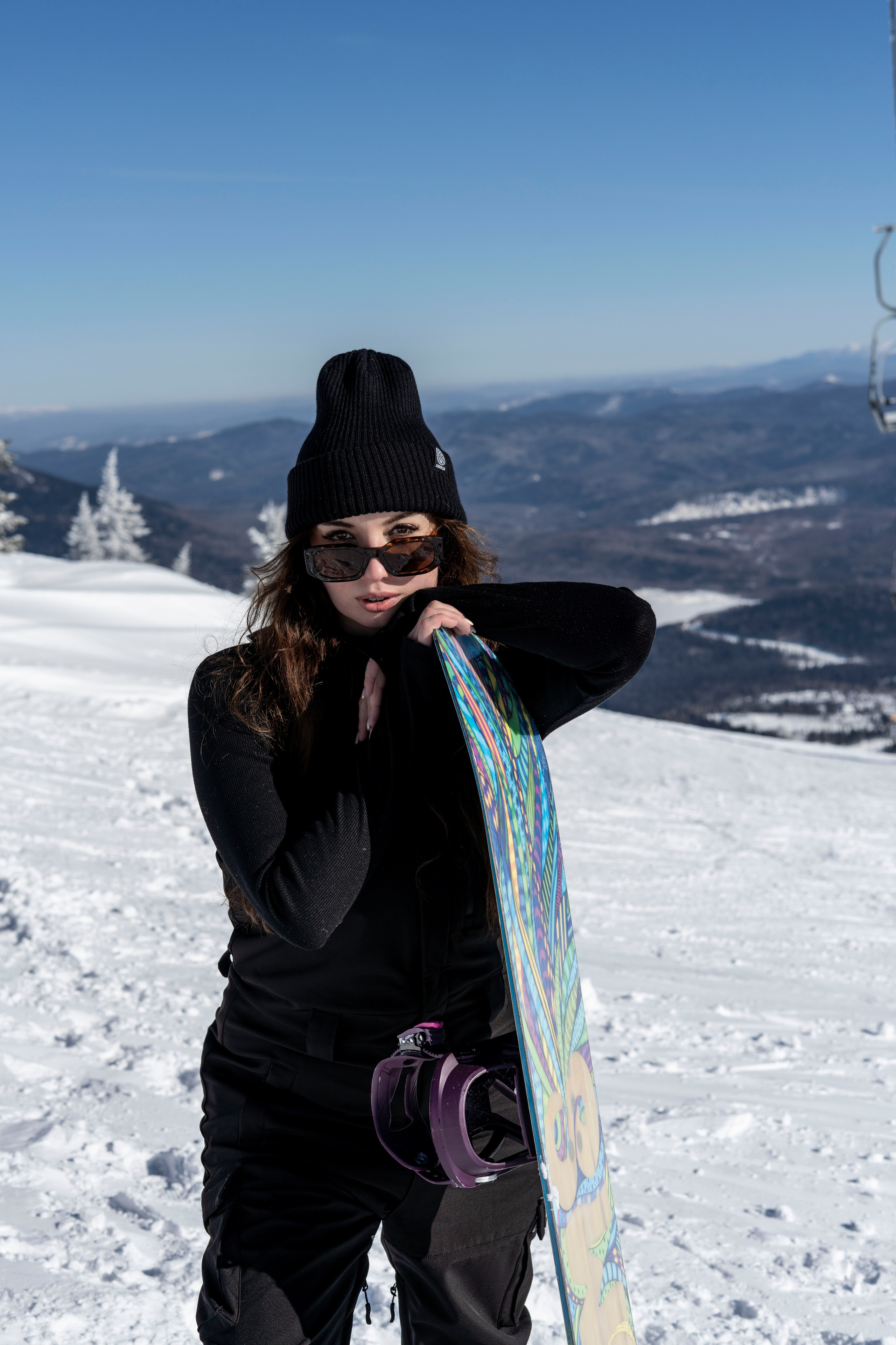 Фотосессия на вершине. Анастасия Паршукова — фотограф Шерегеш Новосибирск