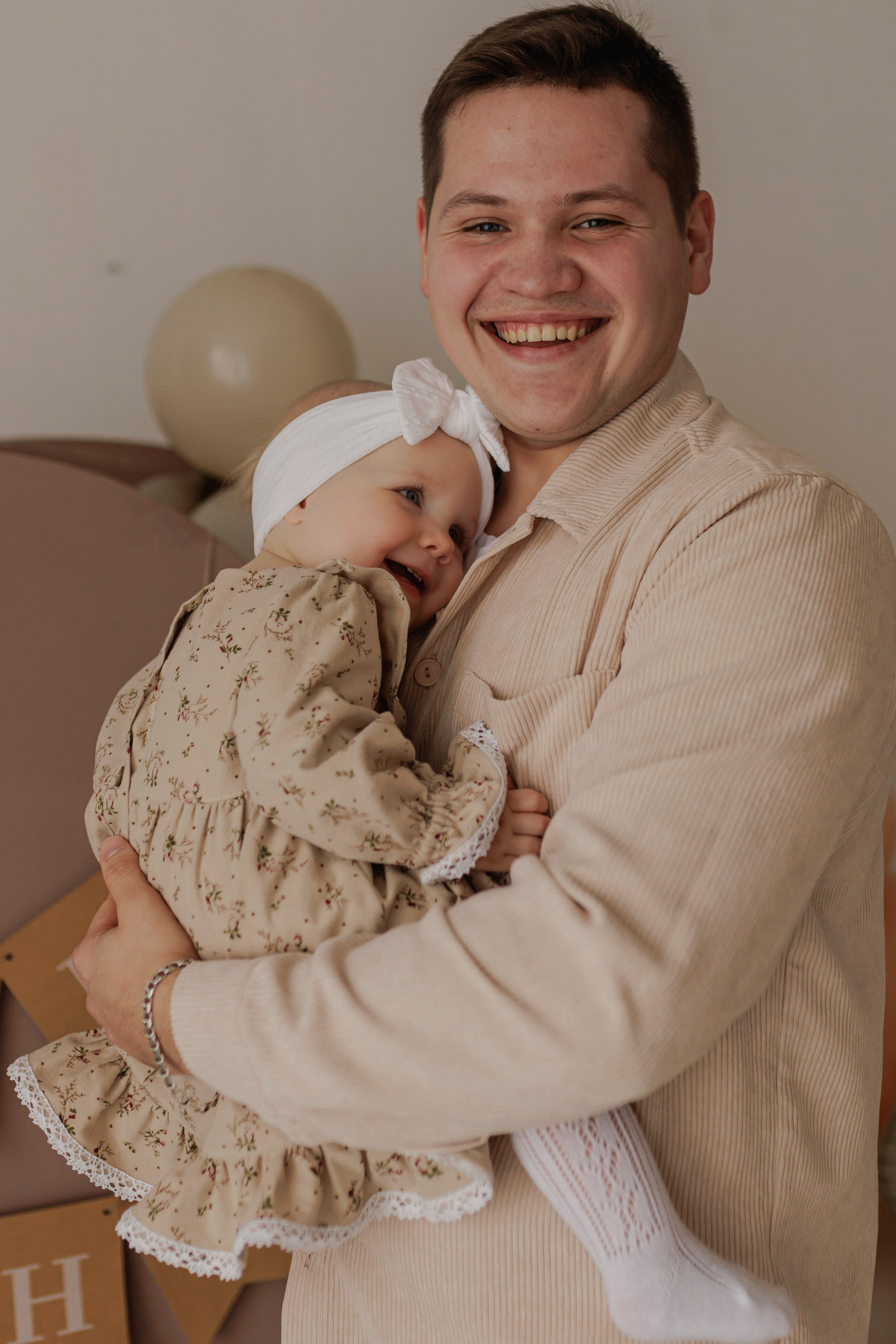 Сьемка годика для Анечки. Семейный и детский фотограф в Рязани Васюгова Мария