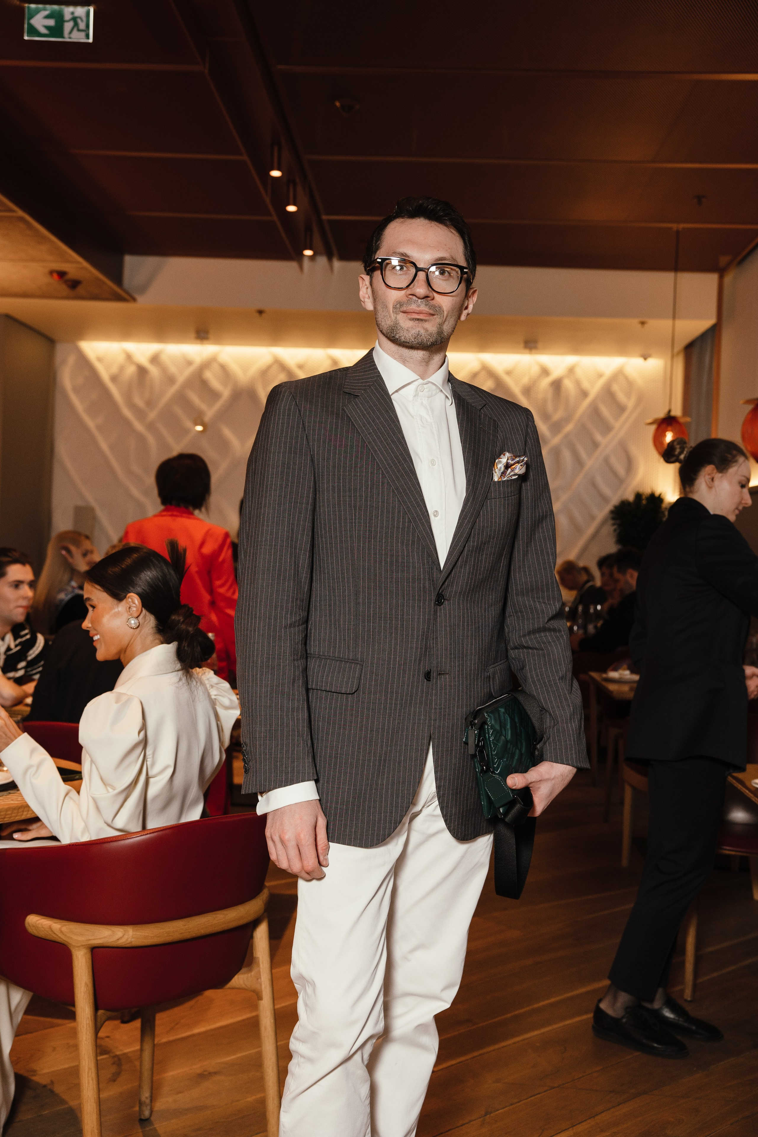 Презентация Russian Fashion Dom в ресторане Shagal. Контент фотограф в Москве и области Елена Кулакова