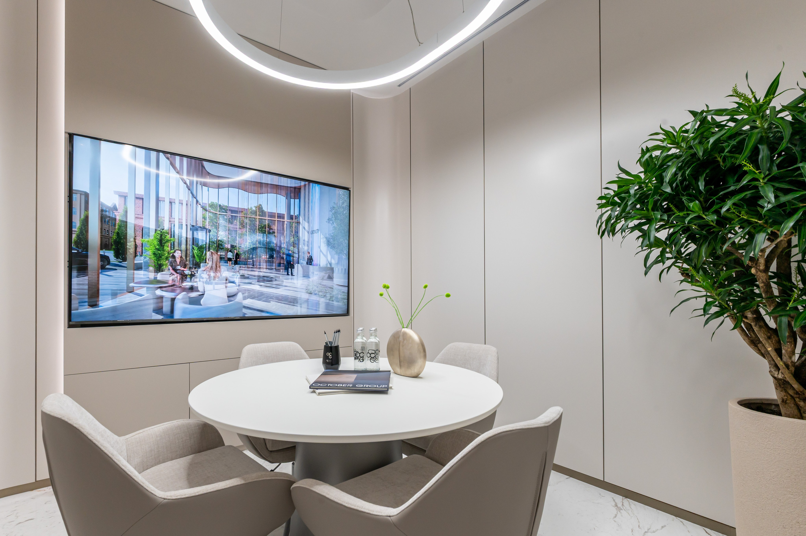 Офис продаж Кобзон Сити. Интерьерный Фотограф Москва Криста FLY Труфанова
