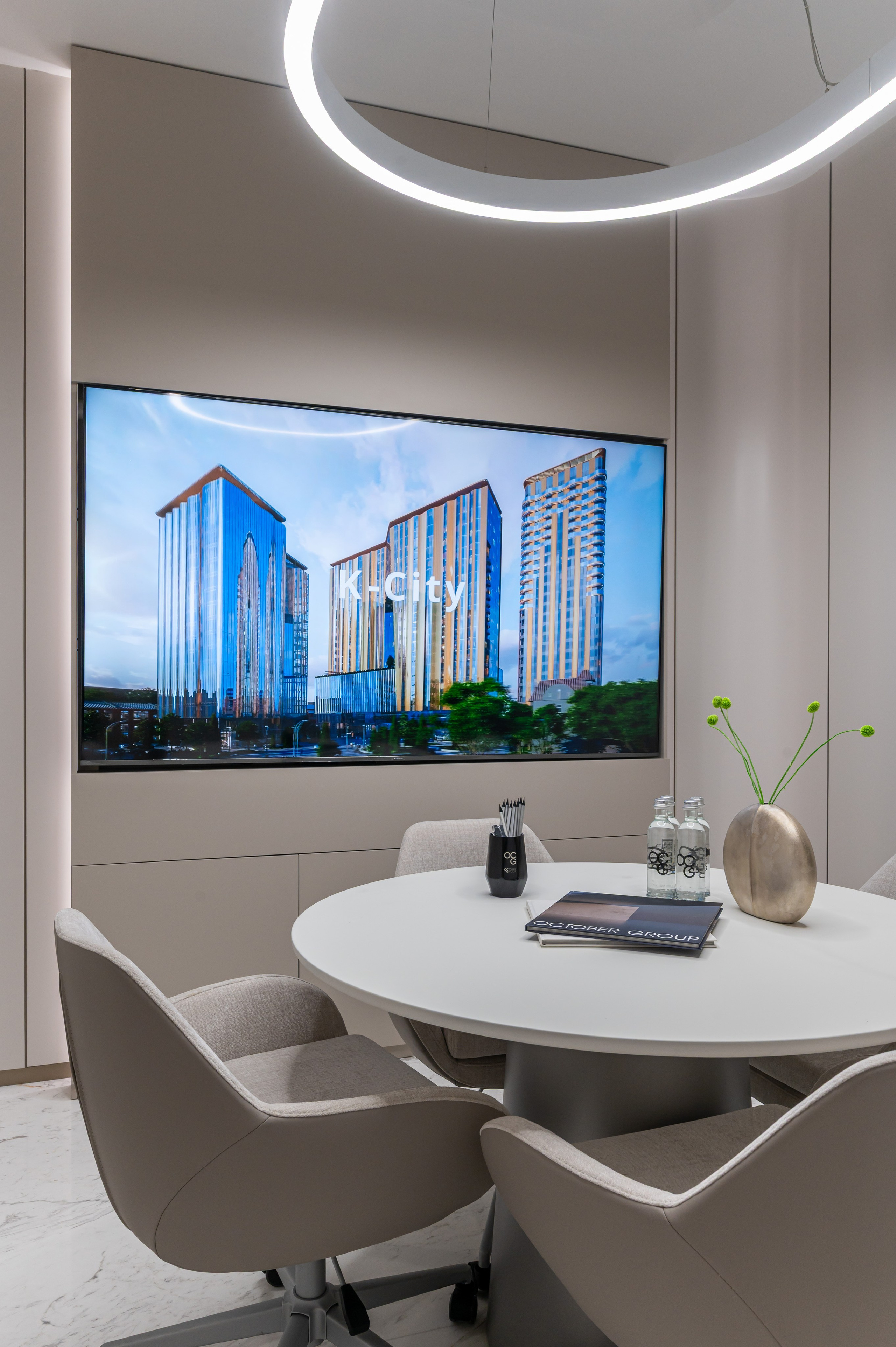 Офис продаж Кобзон Сити. Интерьерный Фотограф Москва Криста FLY Труфанова