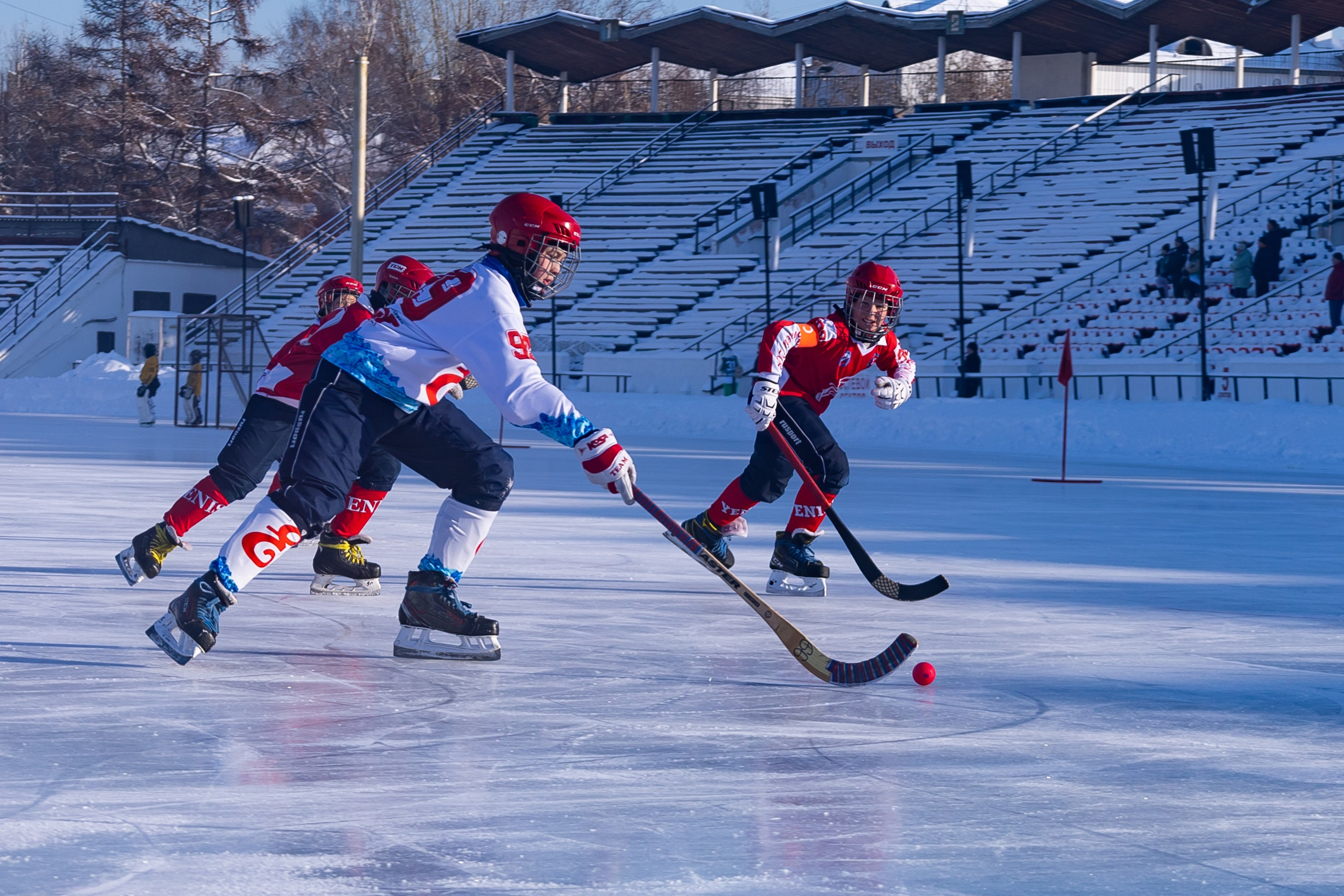 Хоккей. Репортажный фотограф в Иркутске Семён Фёдоров