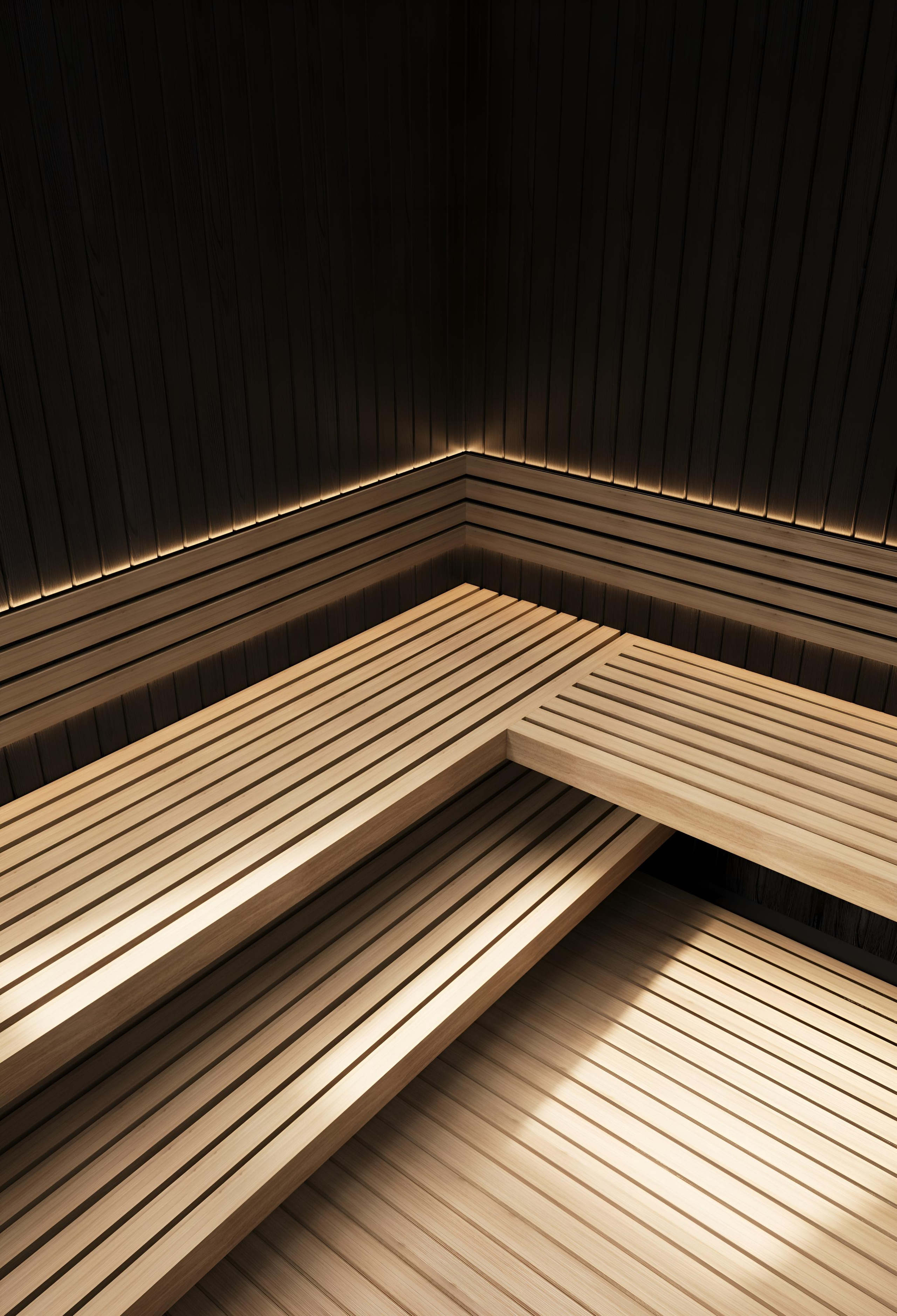 Парная. 3D Визуализация интерьеров жилых и коммерческих помещений