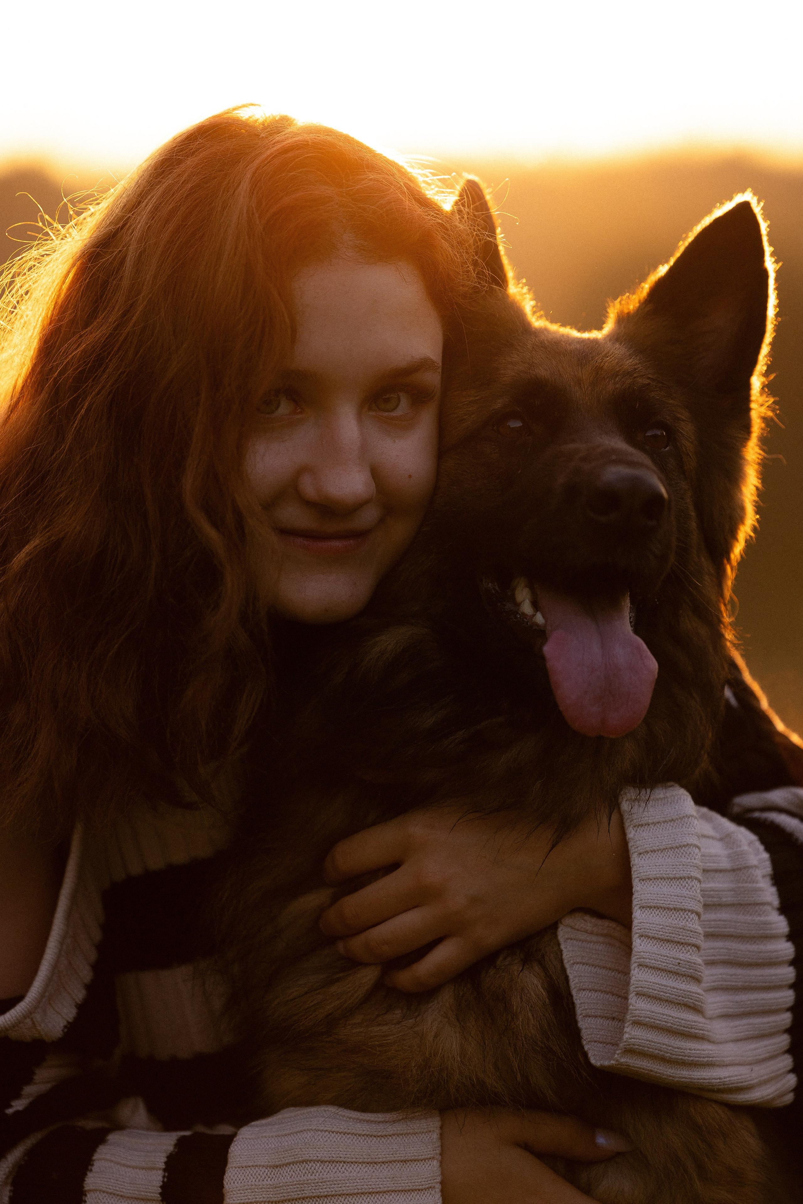 Алена, Матвей, Фанни и Фрея. Фотограф и видеограф анималист Аганина Дарья