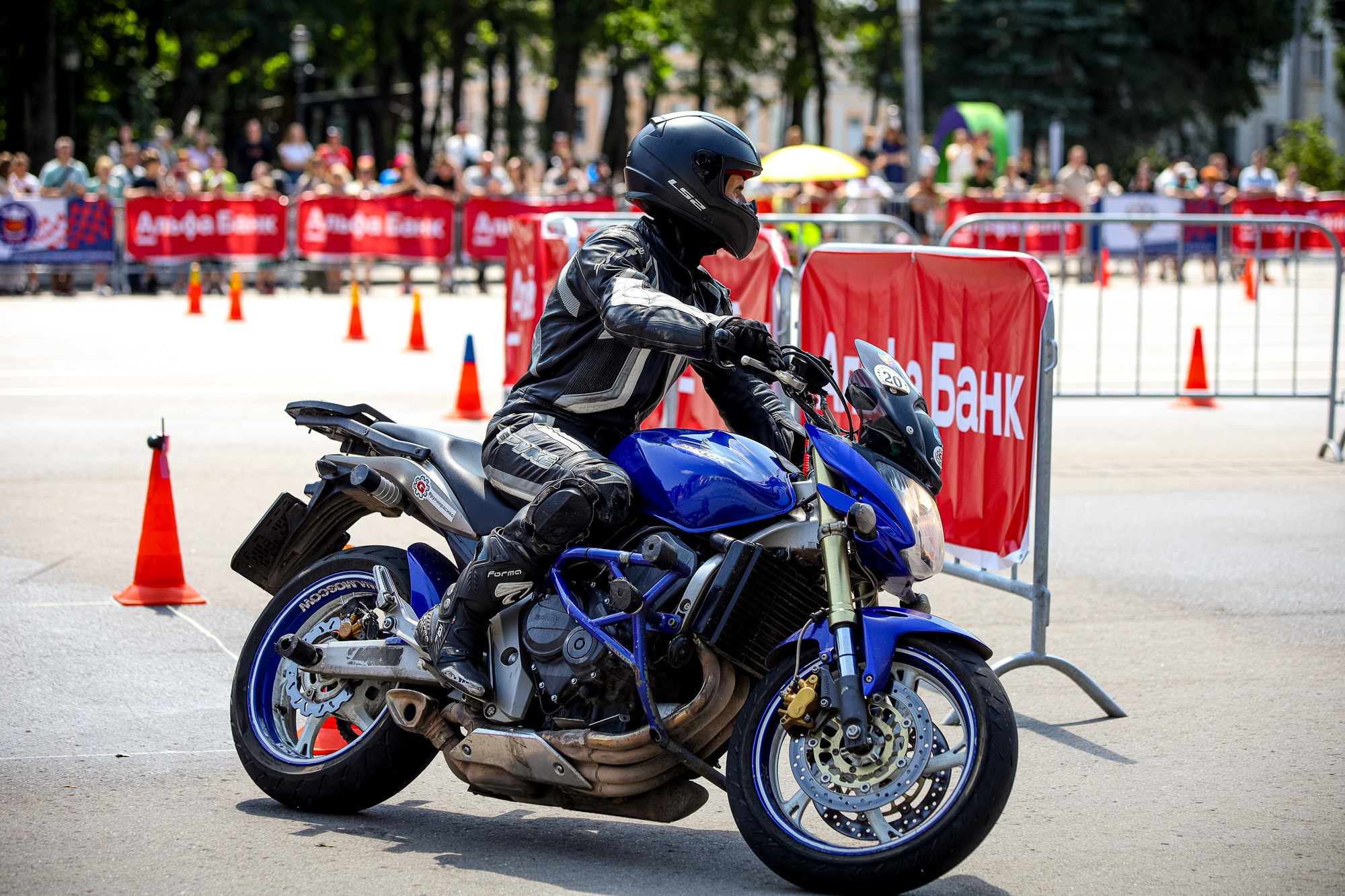 Кубок России по фигурному управлению мотоциклом. Спортивный фотограф Вадим Добедченков