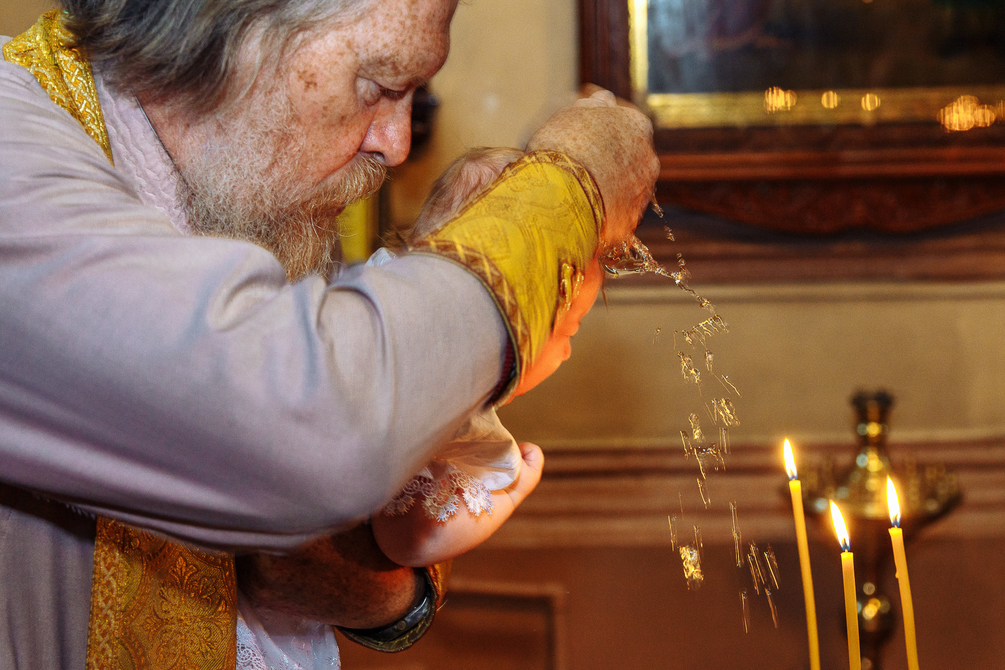 Крещение Лизы • Гатчина. Творческая Мастерская Павла МАРЕЕВА