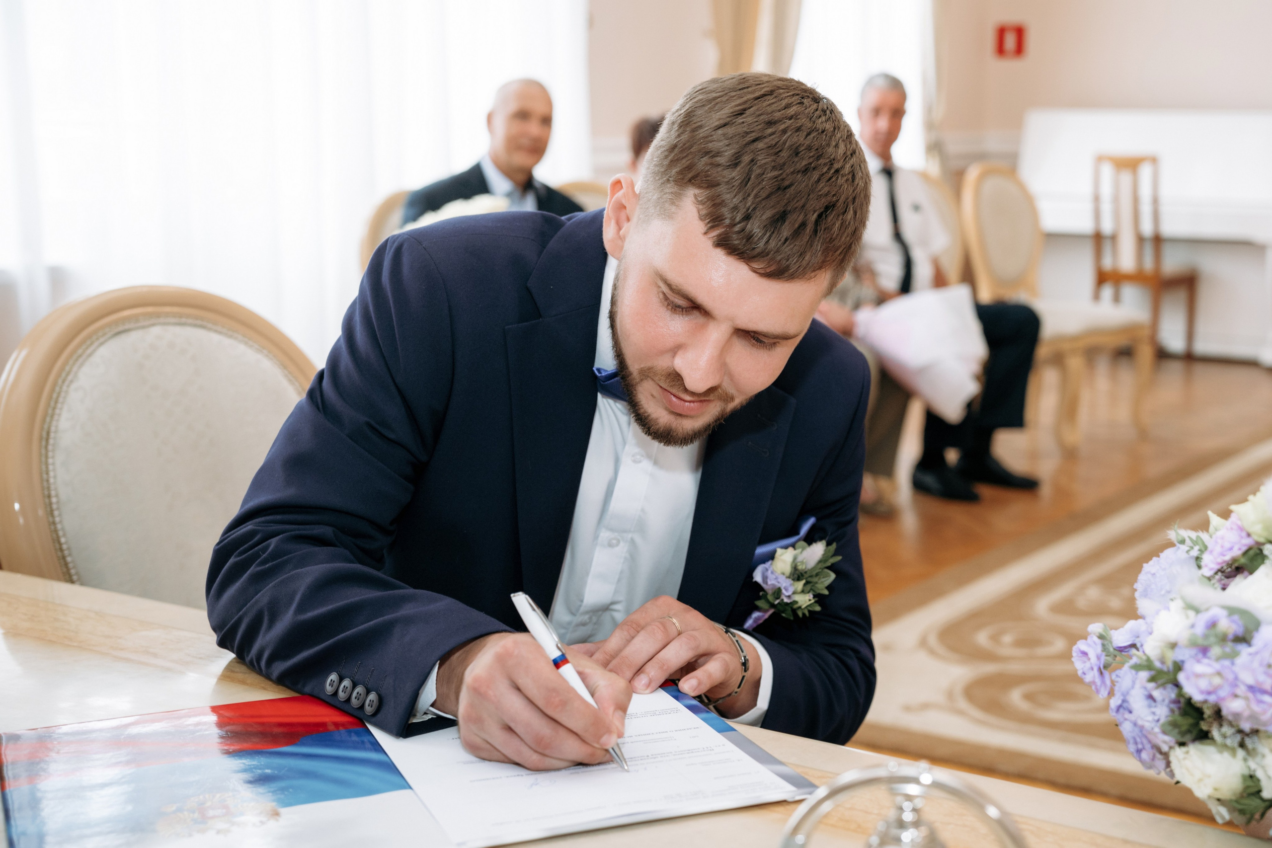 Свадебная фотосессия для Кристины и Мирослава, утро жениха и невесты. Свадебный фотограф в Тамбове Павел Четвертков