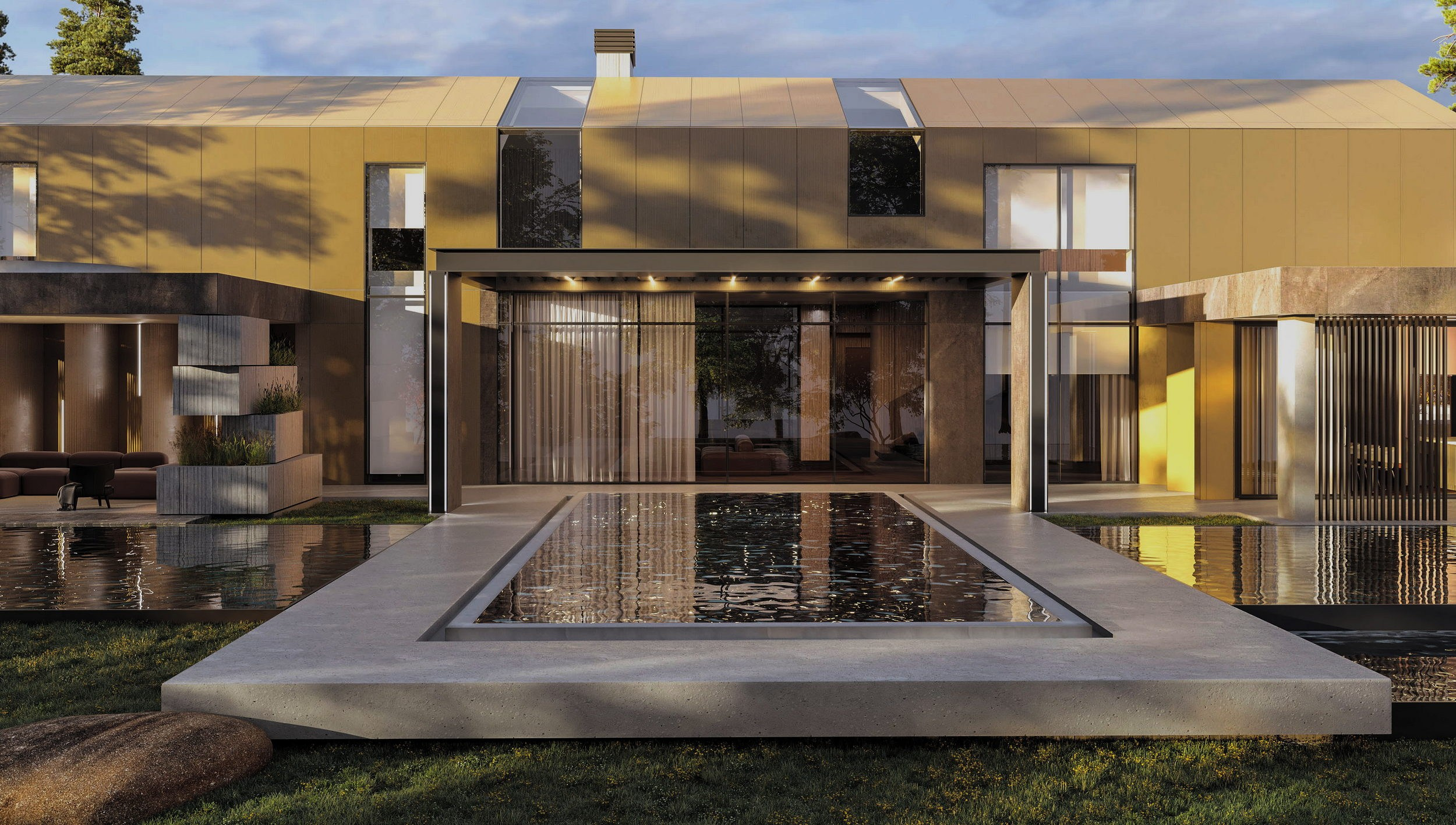 Барн хаус от дизайн студии