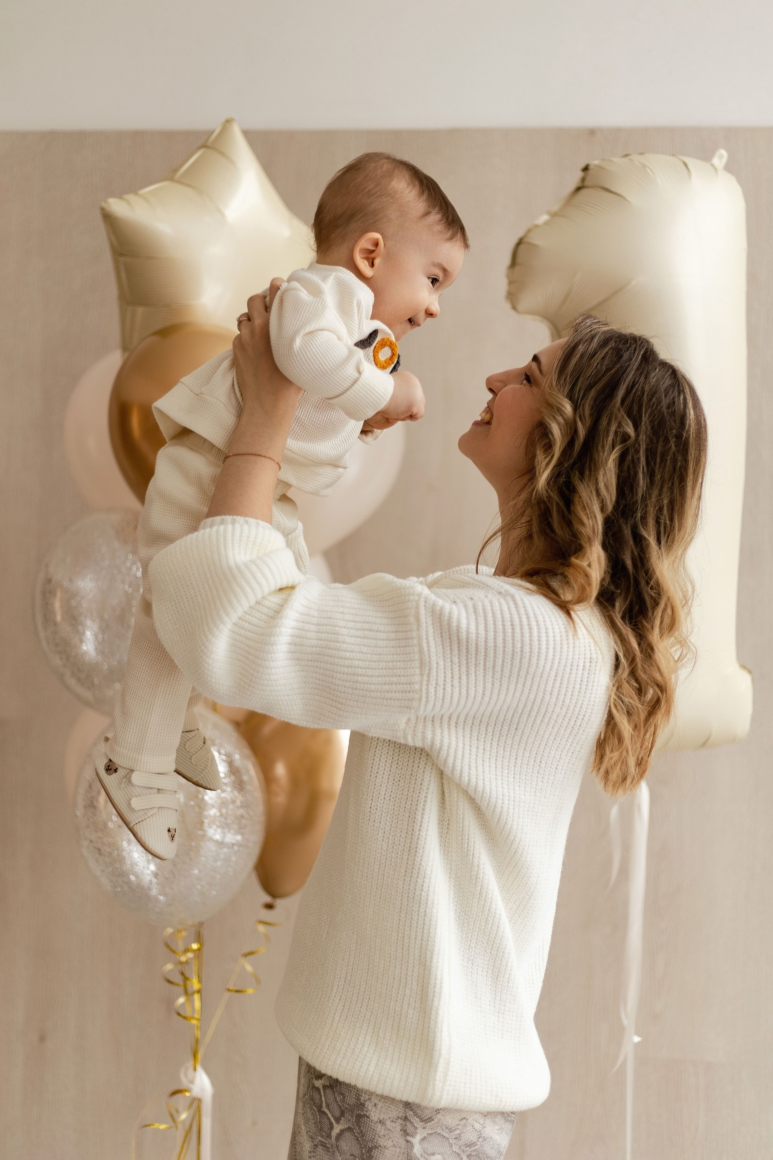 Семейные фото на годиках. Фотограф новорожденных Серпухов, Протвино, Москва I Марина Бурмистрова