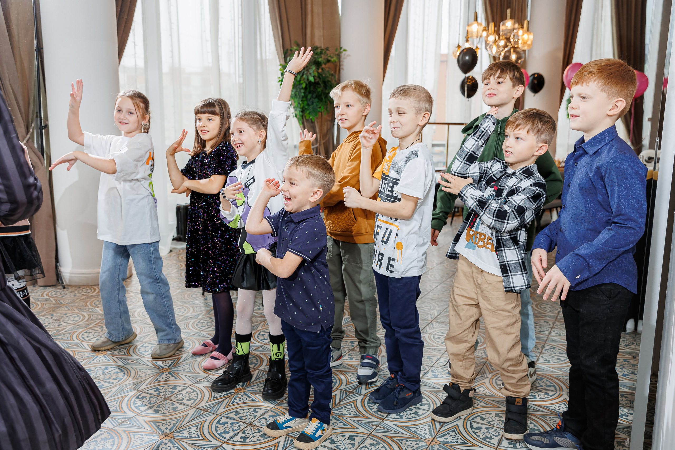 День рождения Насти «Венсдэй во Вкусотеррии». Семейный и детский фотограф Комина Елена, Власиха, Одинцово