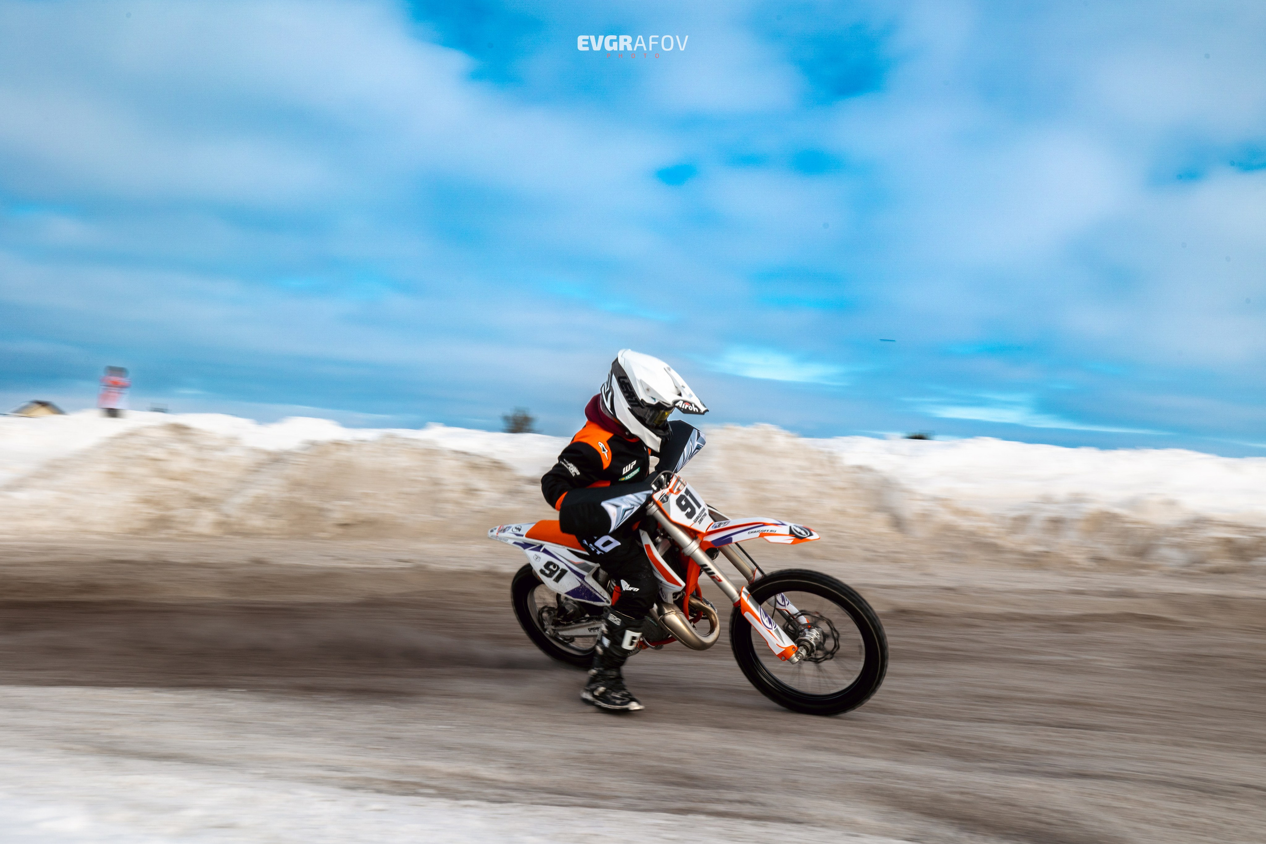 Открытый кубок Республики Татарстан по мотокроссу 3 этап. 4 февраля 2024 г. Фотограф Евграфов Александр