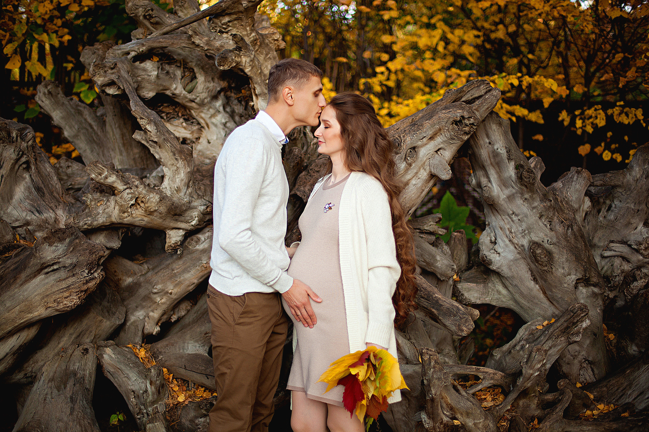 Уличная беременная съемка 26−36 недель. Фотограф новорожденных и детей до года в Новосибирске Ka