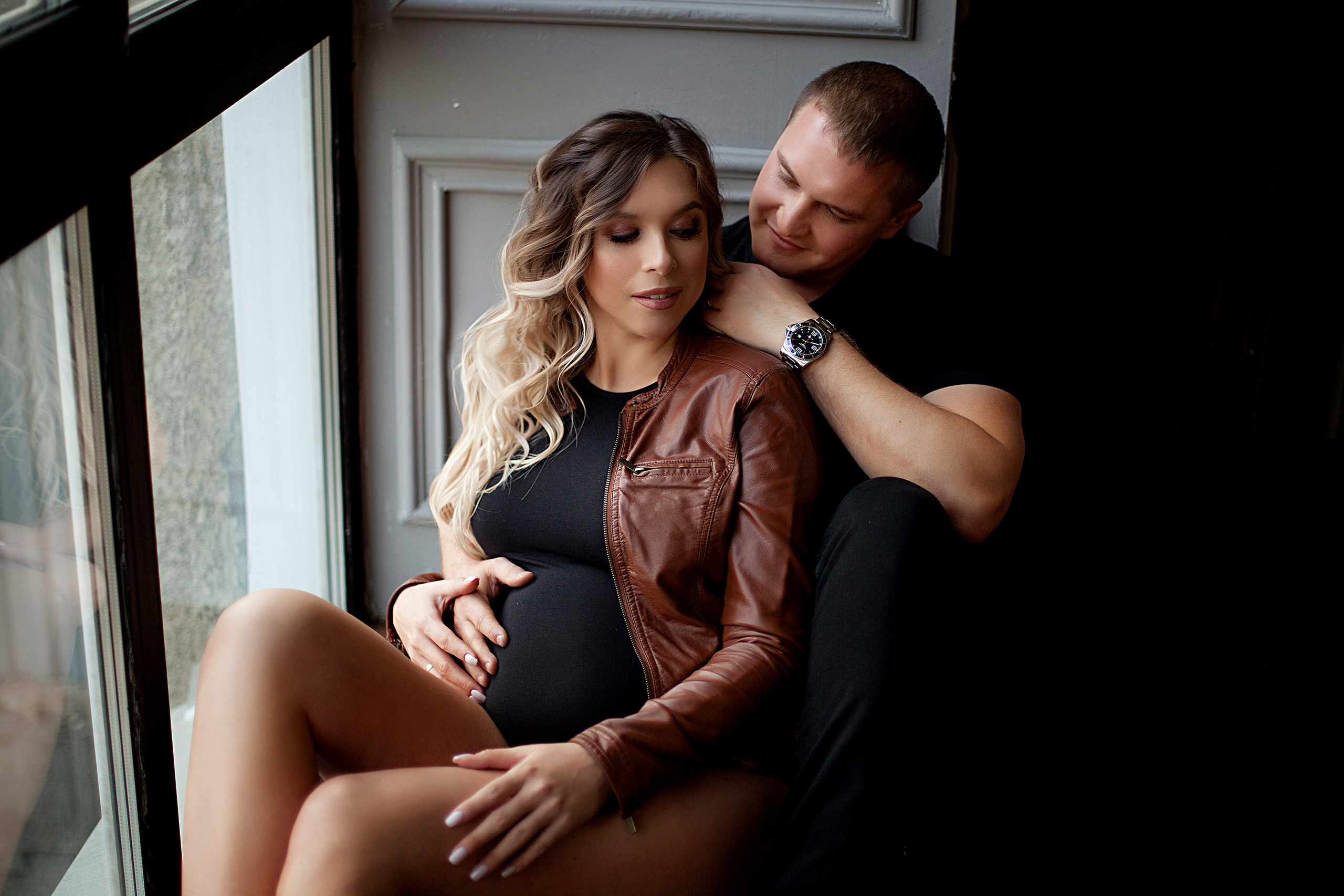 Беременная съемка 26−32 недели. Фотограф новорожденных и детей до года в Новосибирске Ka