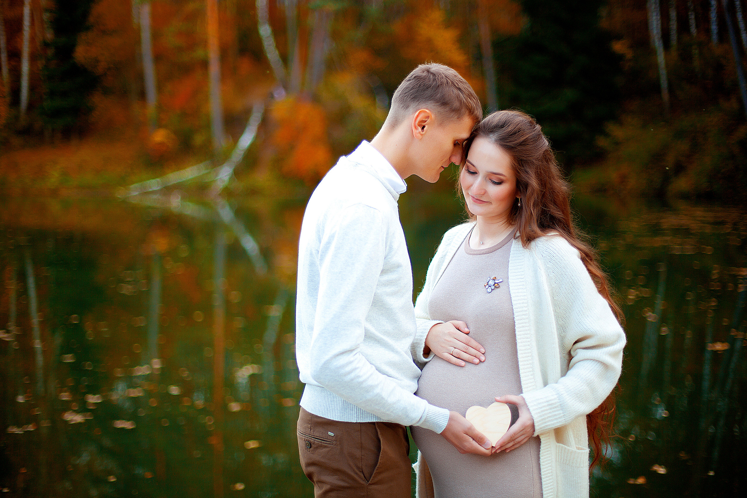 Уличная беременная съемка 26−36 недель. Фотограф новорожденных и детей до года в Новосибирске Ka
