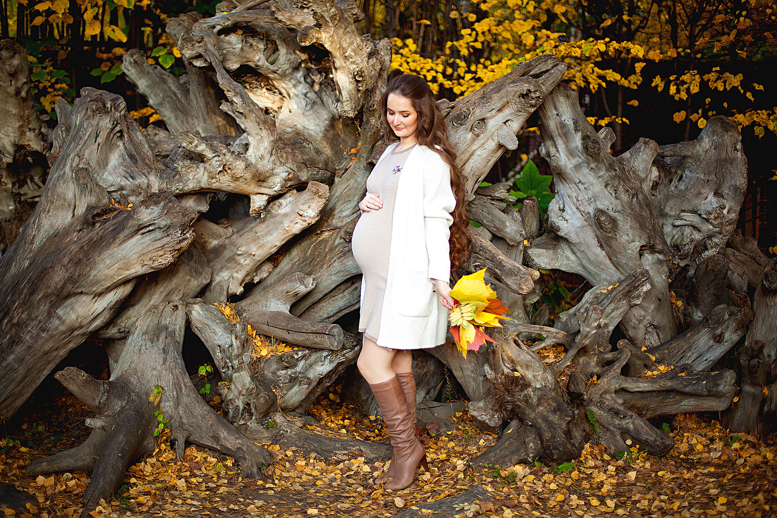 Уличная беременная съемка 26−36 недель. Фотограф новорожденных и детей до года в Новосибирске Ka