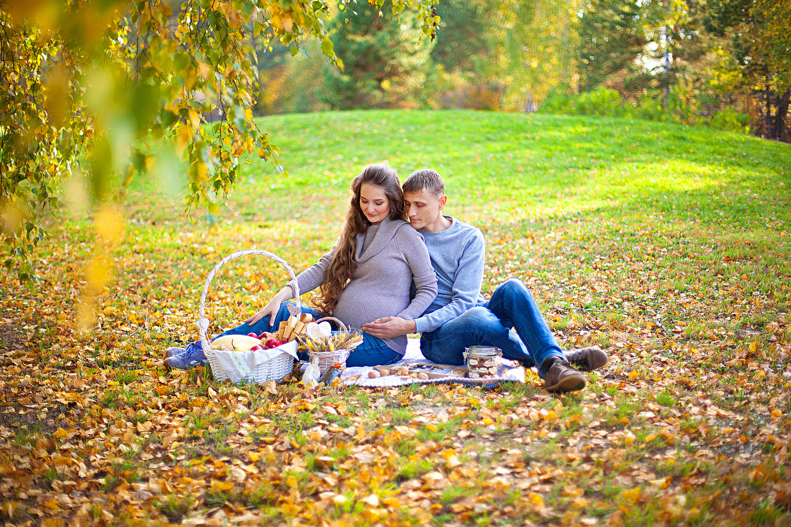 Уличная беременная съемка 26−36 недель. Фотограф новорожденных и детей до года в Новосибирске Ka