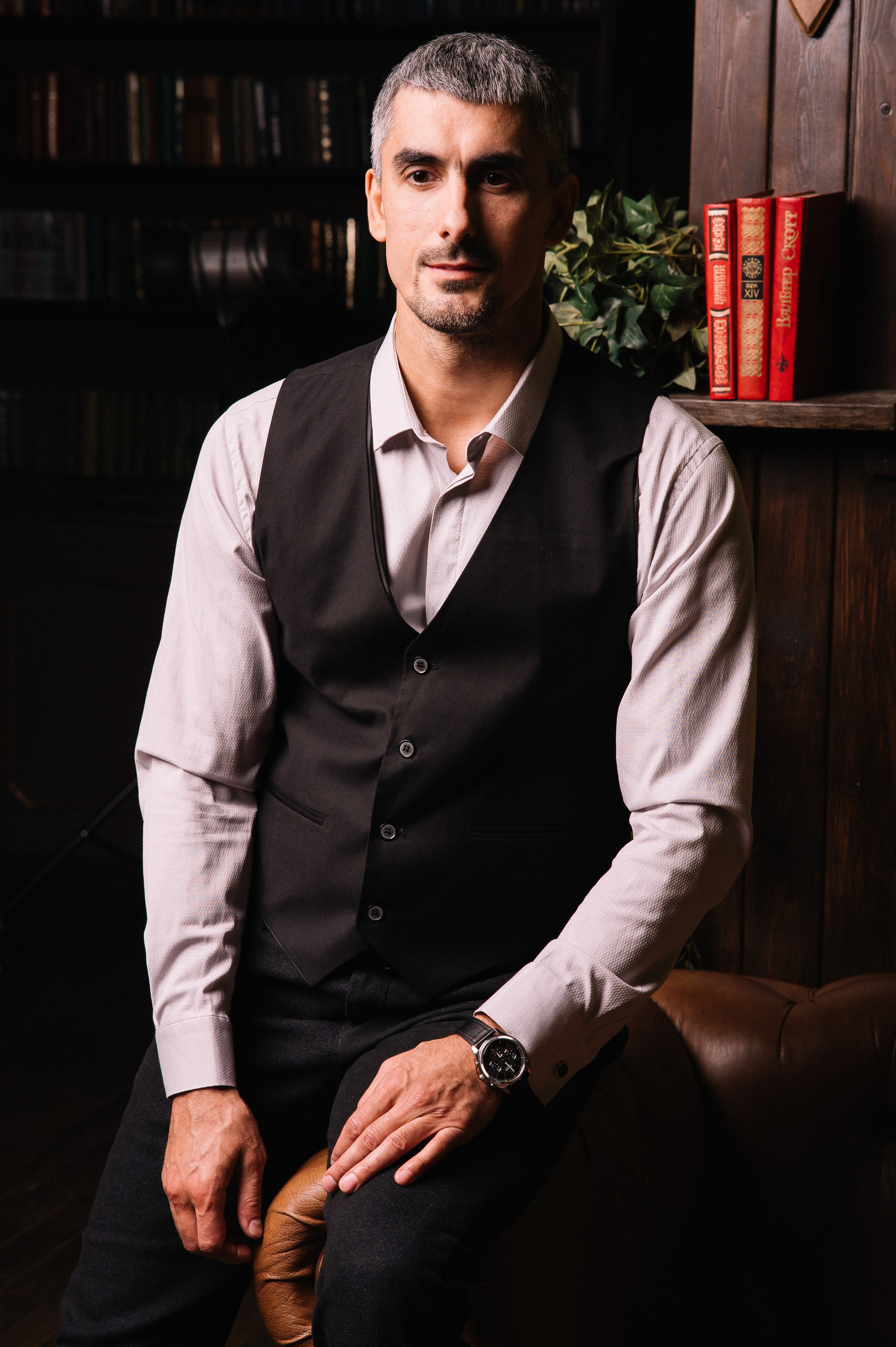 Мужской портрет. Свадебный и студийный фотограф в Москве Попов Вячеслав