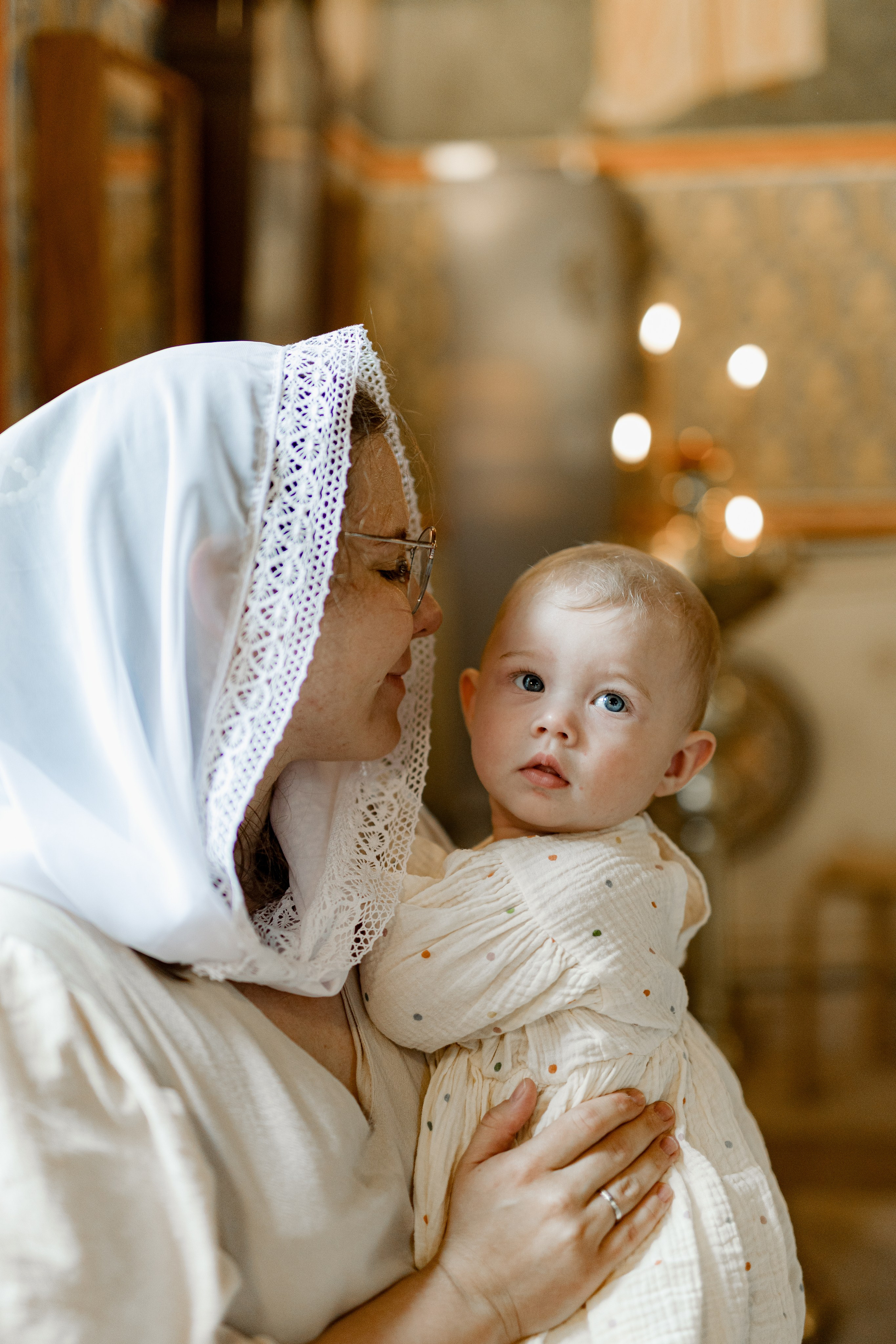 Таинство Крещения Веры. Фотограф новорождённых Newborn Москва