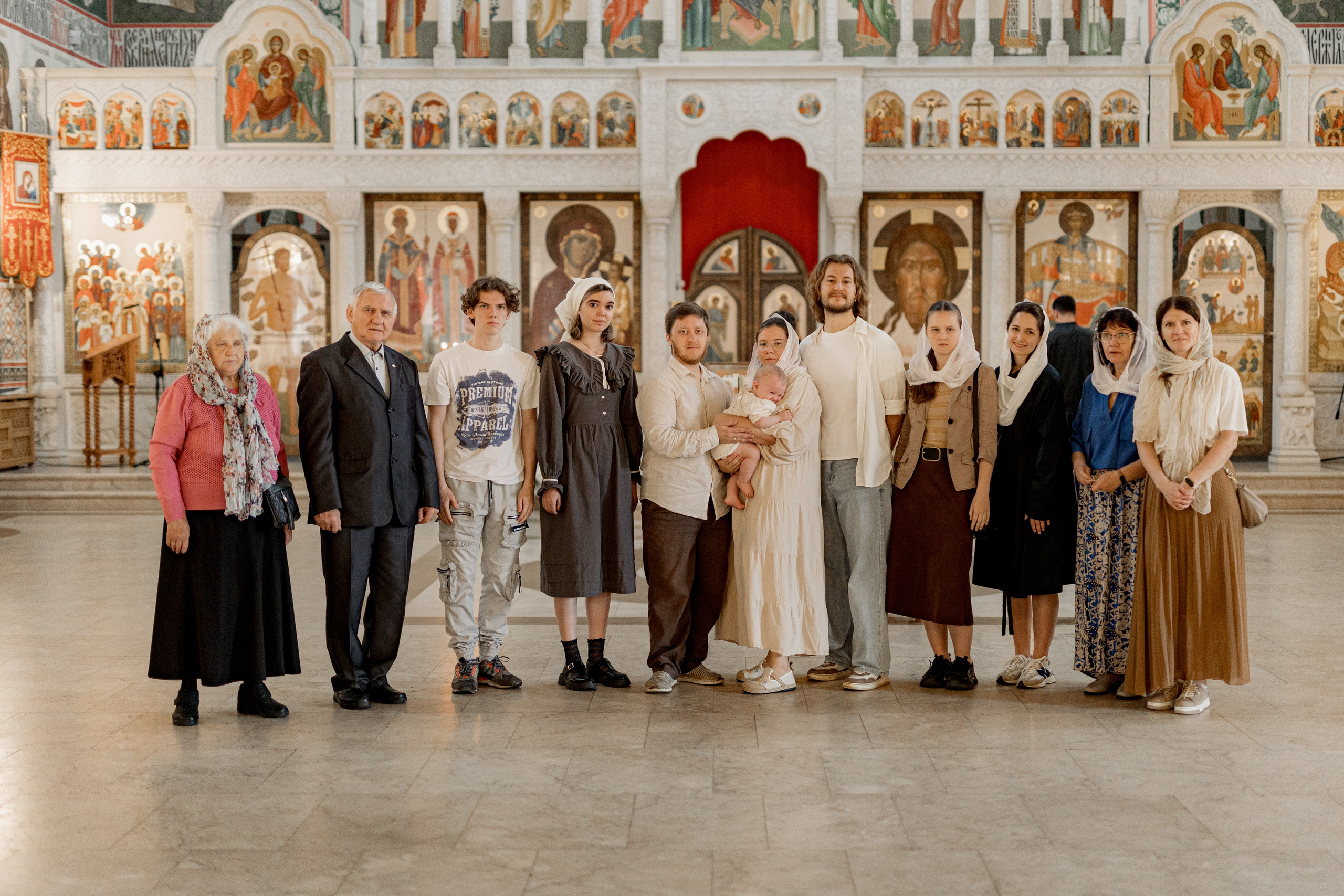 Таинство Крещения Веры. Фотограф новорождённых Newborn Москва