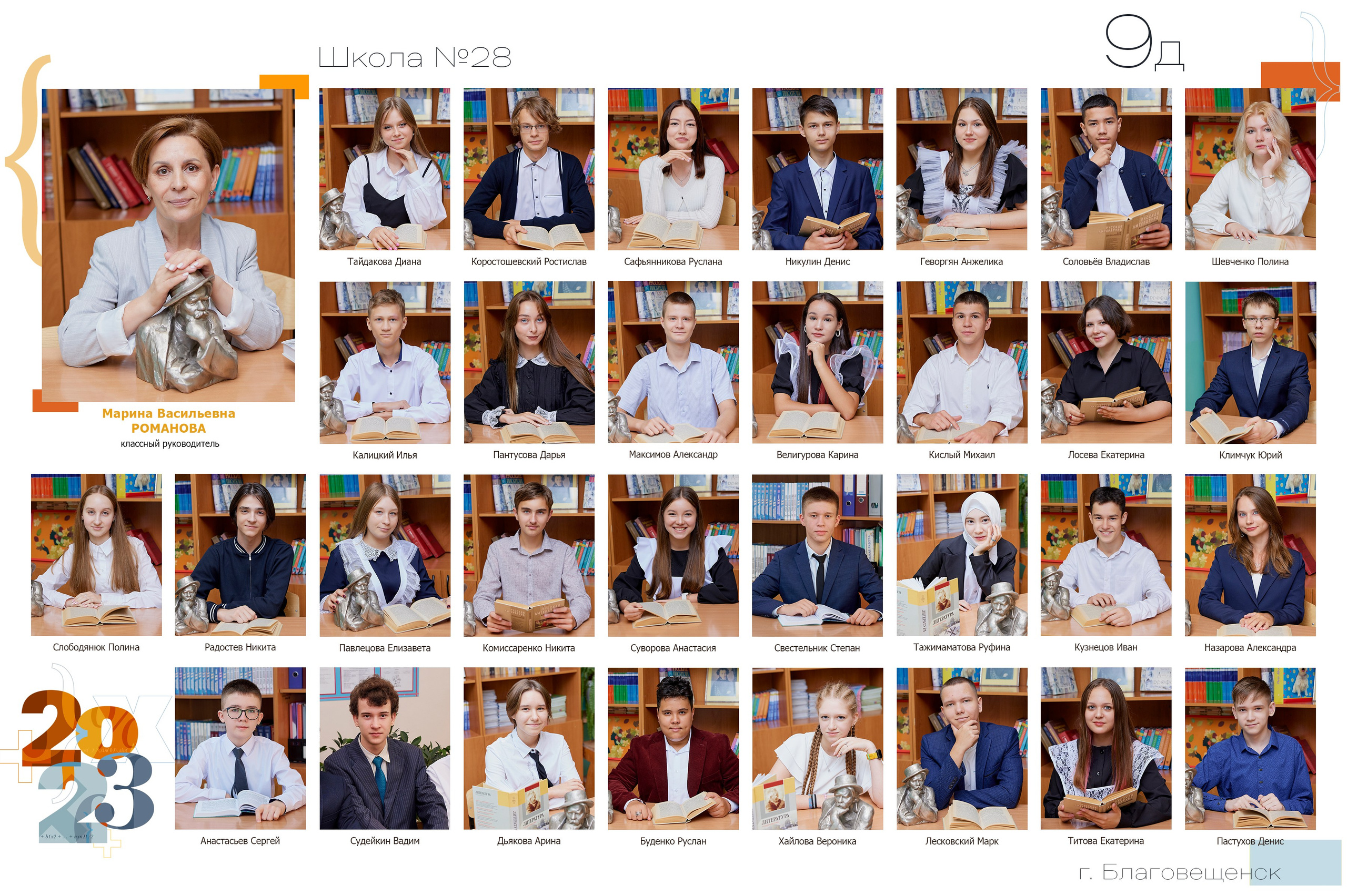 Общее фото и виньетки. Фотостудия «Юла»