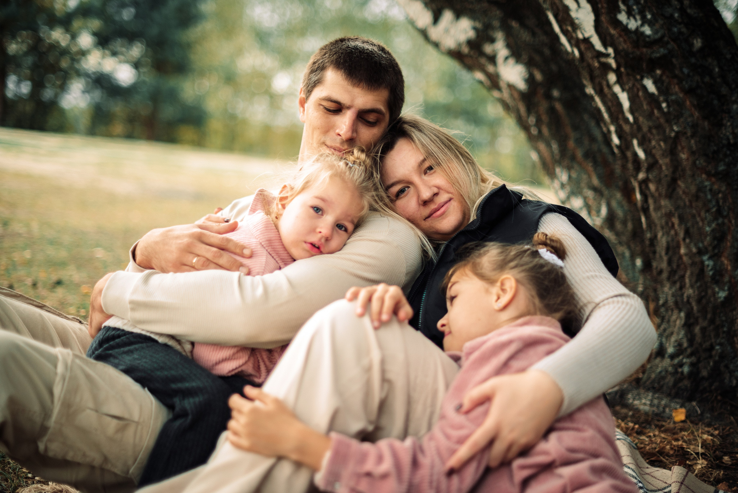 Екатерина с семьей. Семейный и детский фотограф в Щелково Алена Дробот