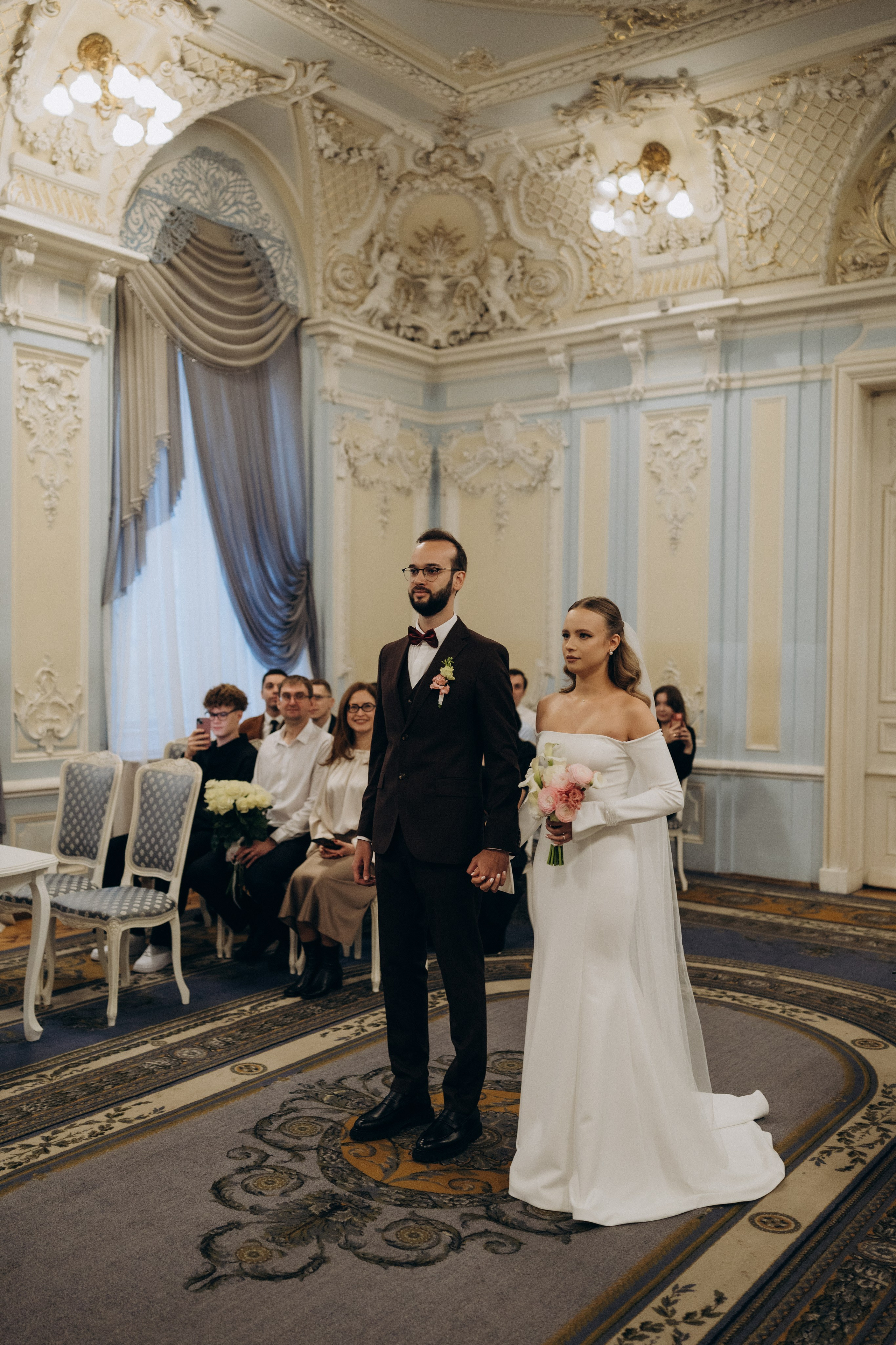 Юра и Полина | 2-й дворец и Половцова. Свадебный и love story фотограф в Санкт-Петербурге