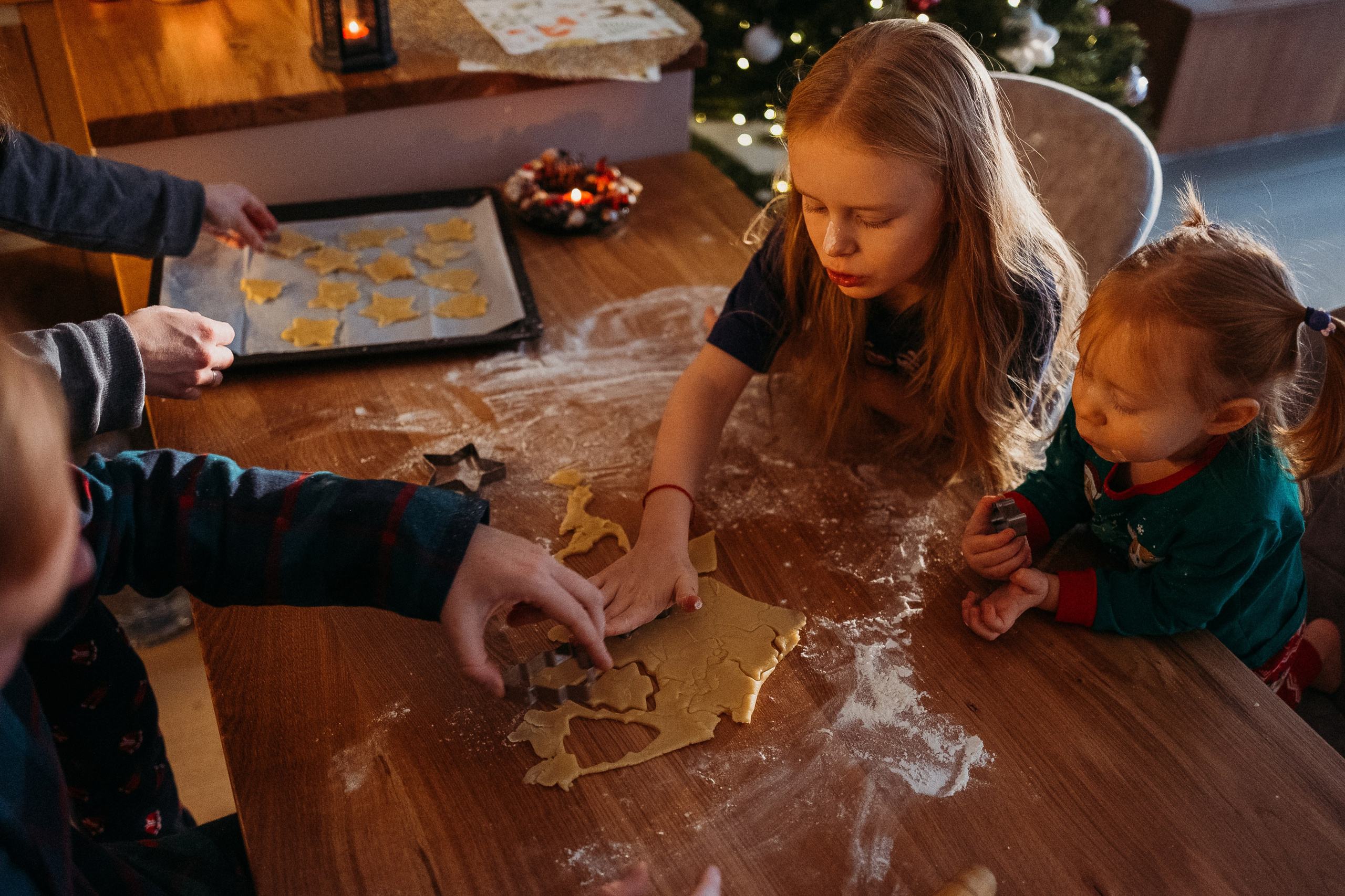 Новогодняя домашняя фотосессия. Семейный и детский фотограф в Санкт-Петербурге