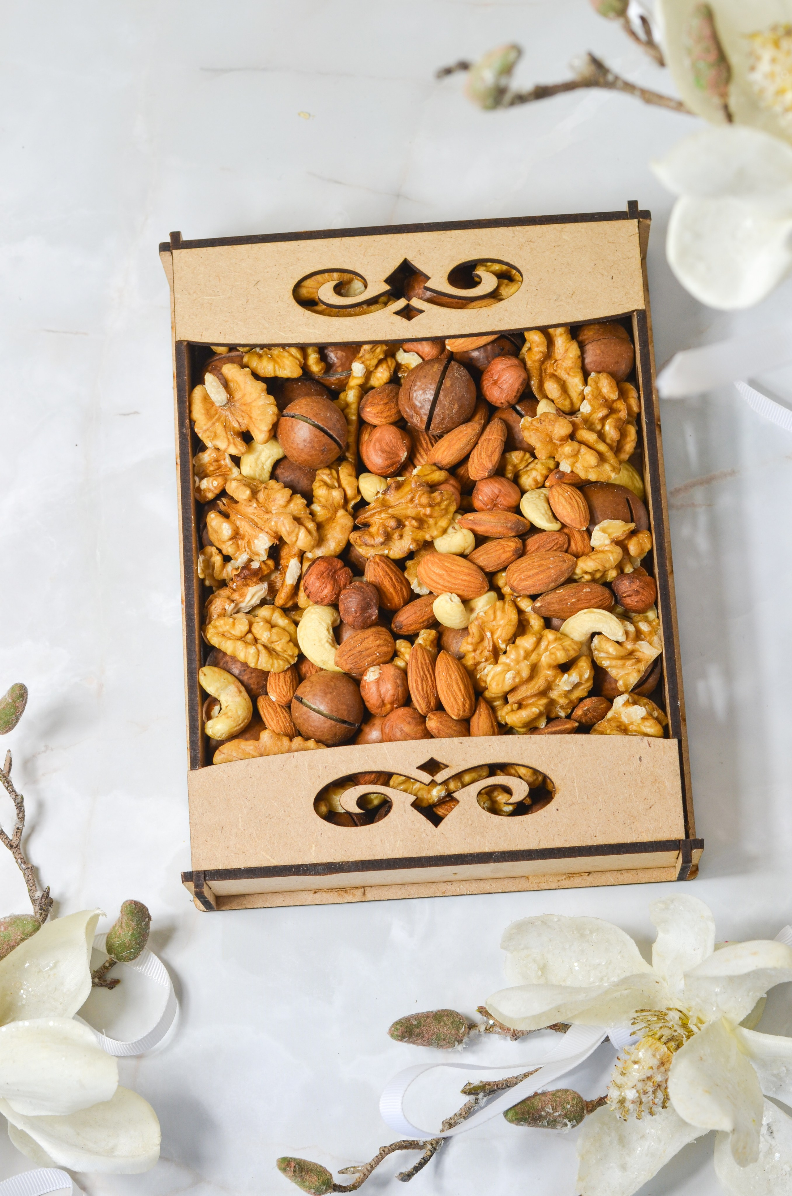 Орехи в упаковке. Сайт фотографа Алии Фаттах