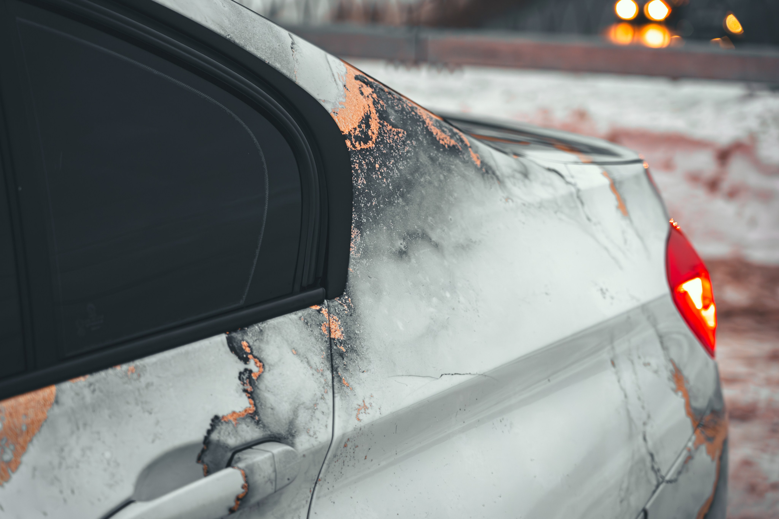 Винилография на BMW 3 F30. Студия дизайна и оклейки авто Barmaley Design