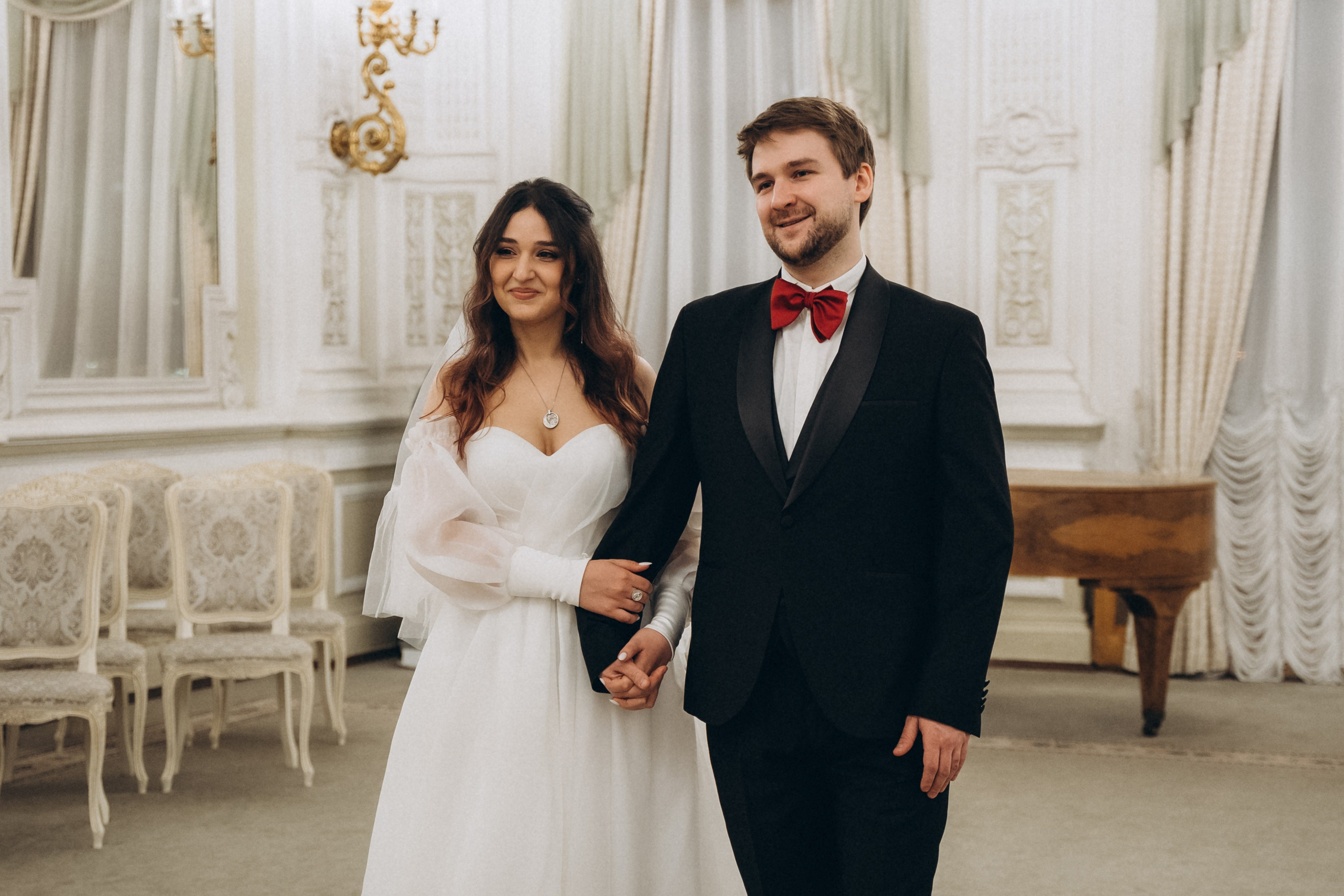 Любовь в 1-м Дворце Бракосочетания. Фотограф в Санкт-Петербурге — Лучина Екатерина