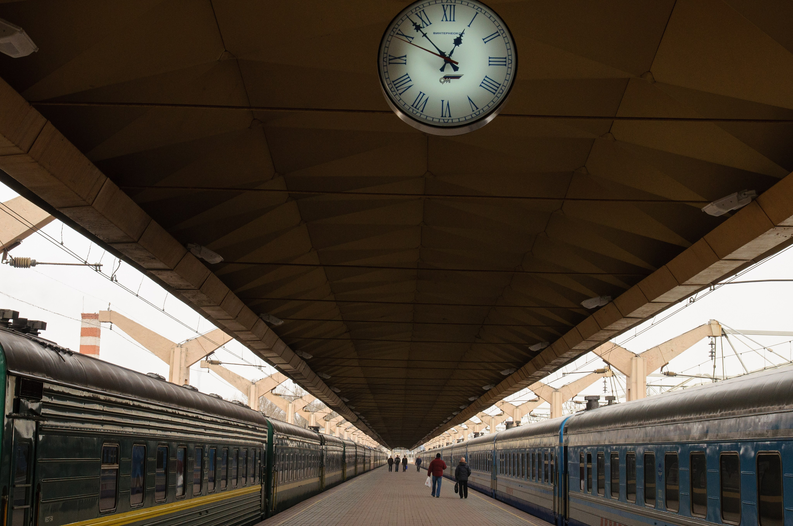 Вокзалы. Фотографии Дмитрия Захаренко