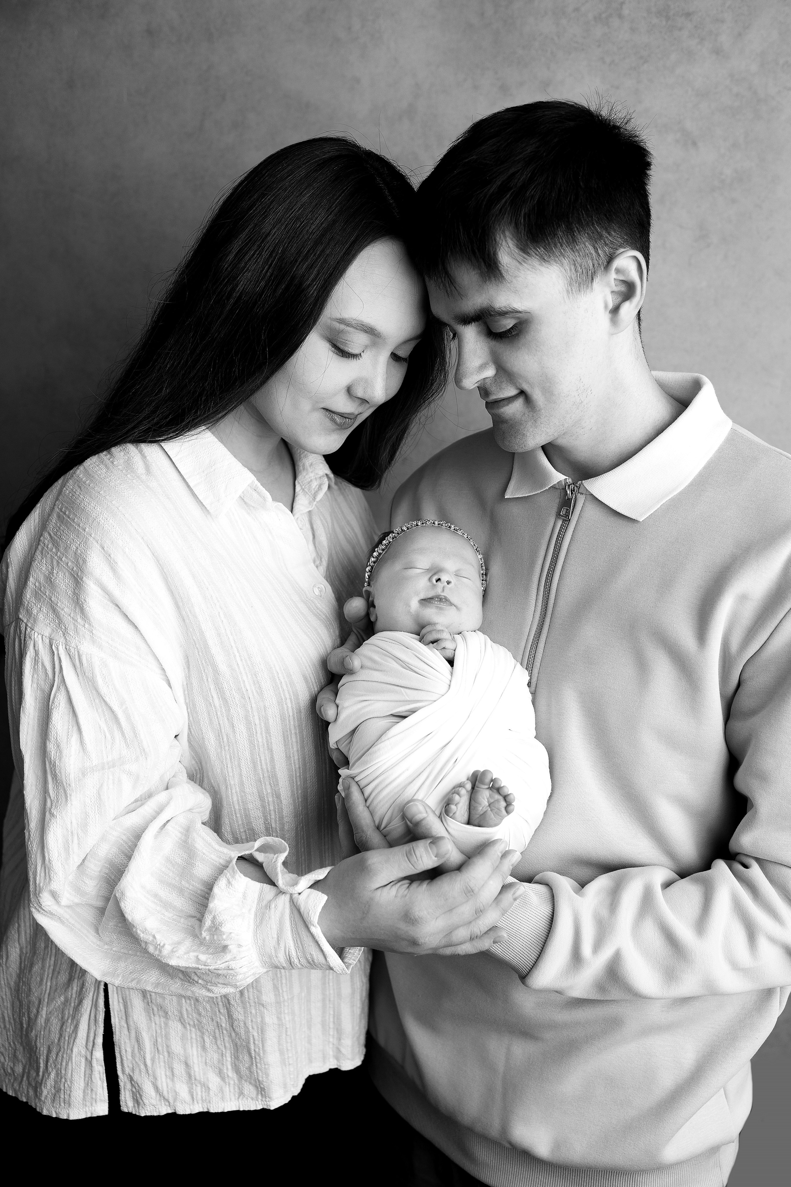 Амелие 10 дней. Фотограф новорожденный малышей Новосибирск