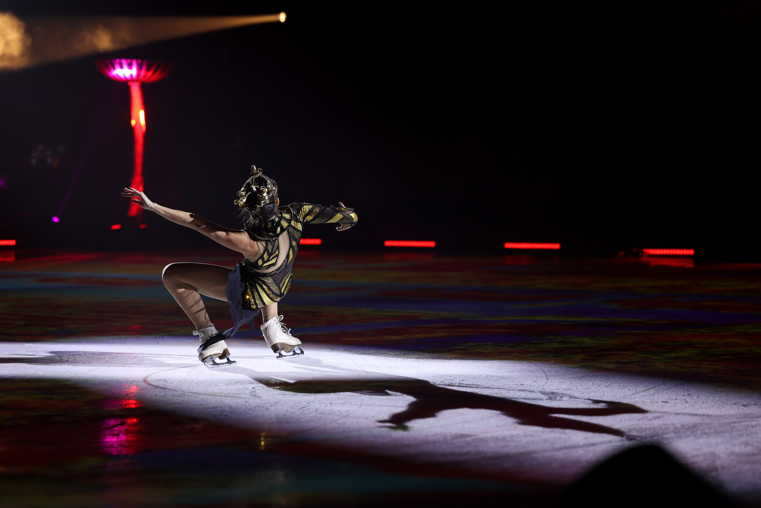 «История любви Шахеризады» шоу на льду 03.01.2024. Спортивный и репортажный фотограф Антон Тереханов