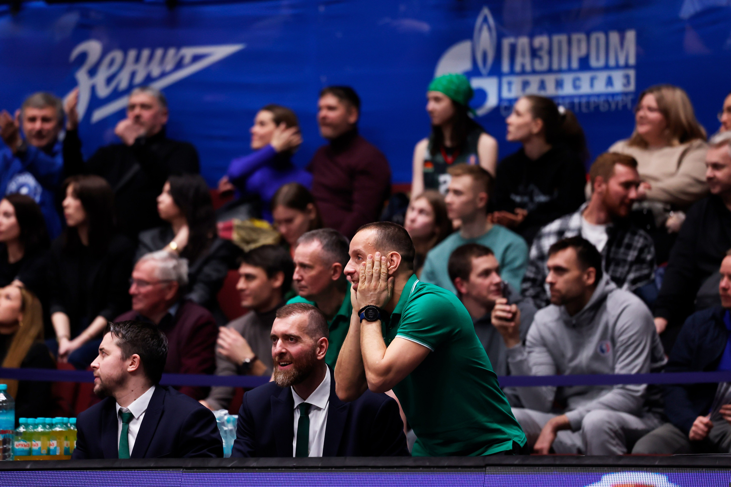 БК Зенит — БК Уникс 13.02.2025. Спортивный и репортажный фотограф Антон Тереханов