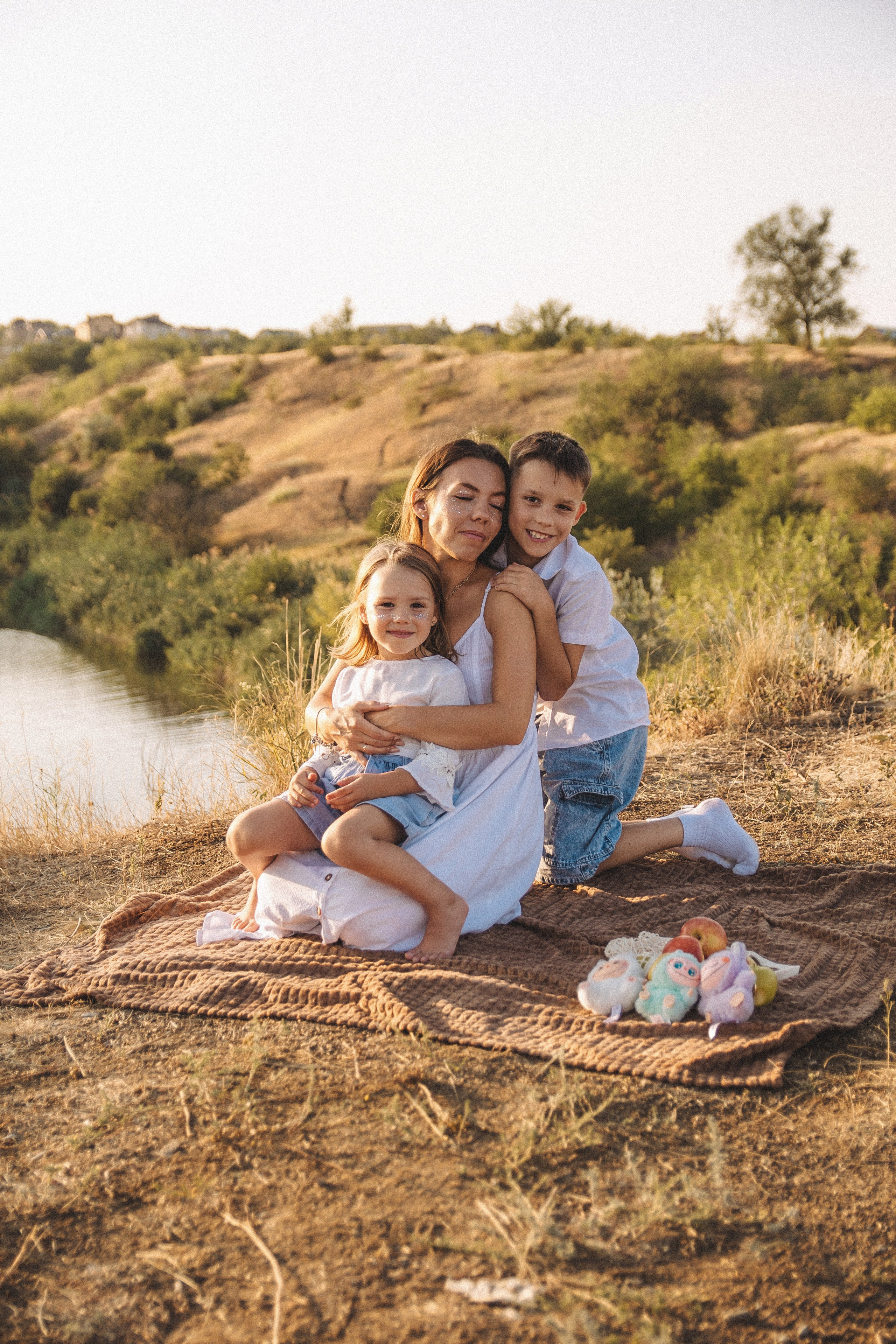 Ярослав, Полина и мама Марина. Фотограф Новочеркасск Ольга Мальцева