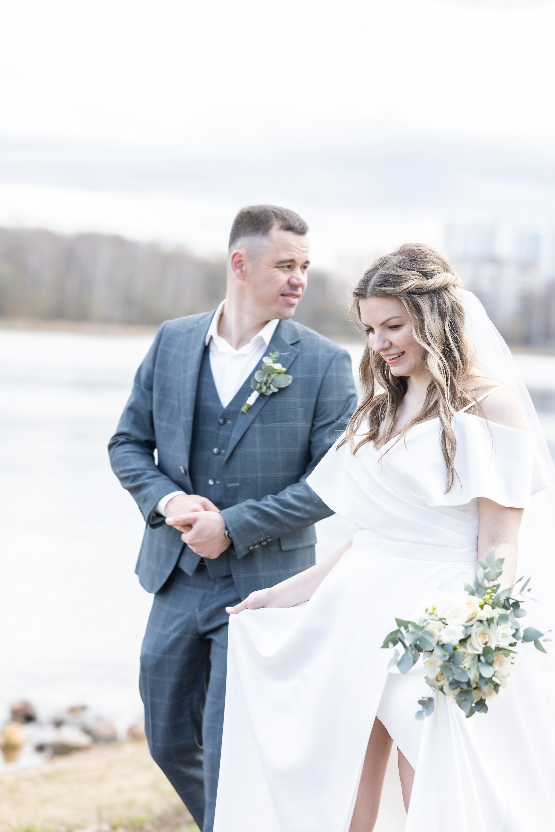 Оксана и Сергей. Фотограф Диана Белогребень