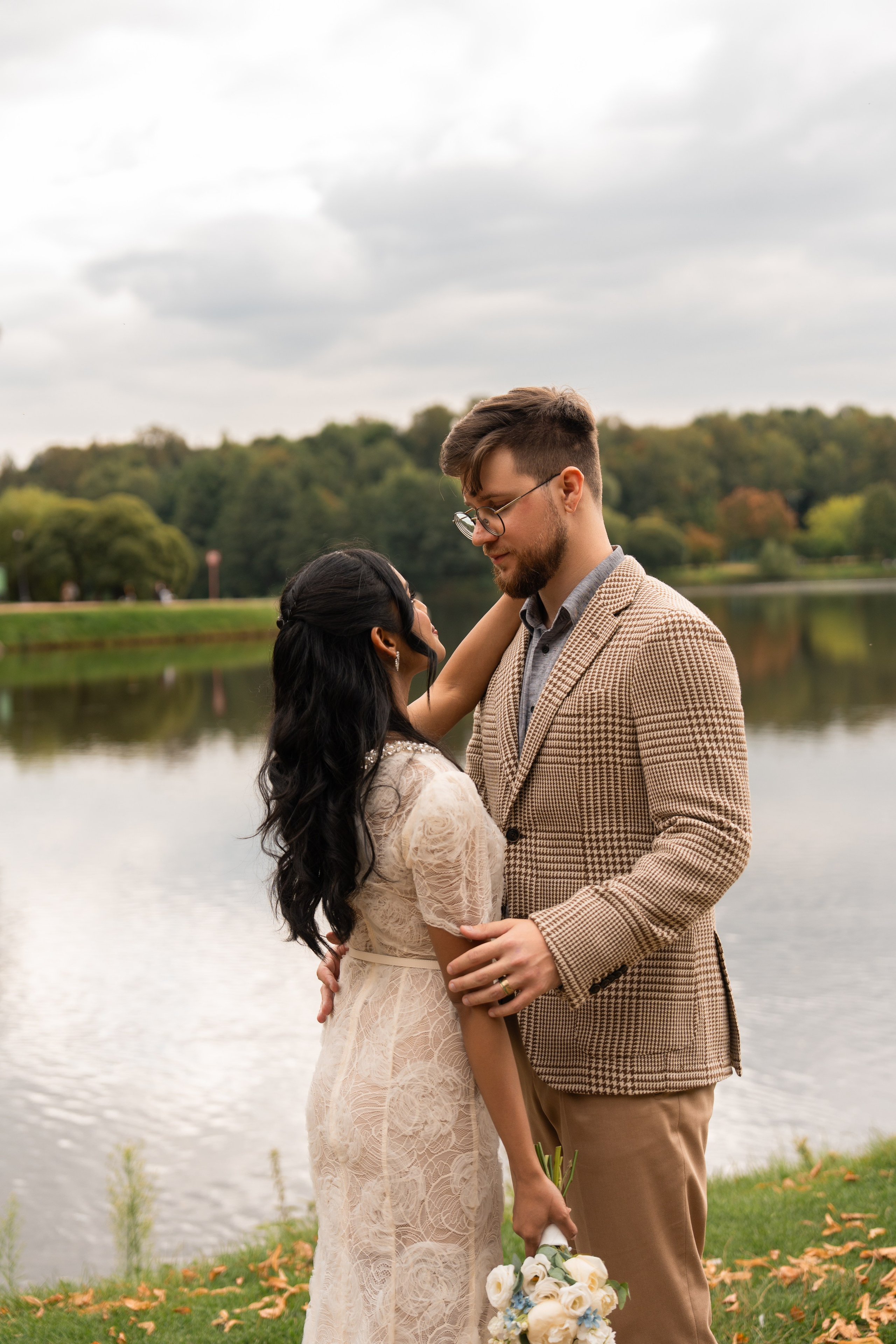 Максим и Харша, Царицыно. Свадебный фотограф в Москве Анна Полушина