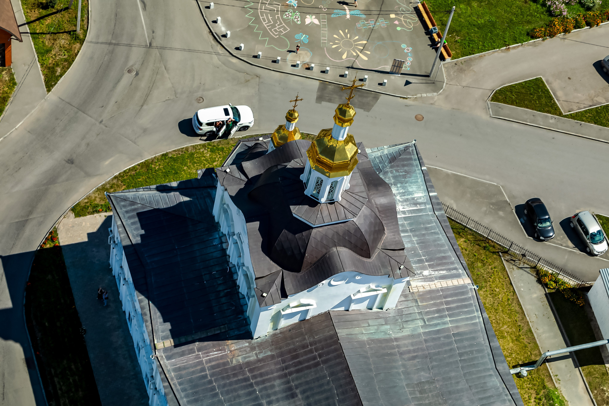 Город с высоты птичьего полёта. Фотограф Андрей Гузеев