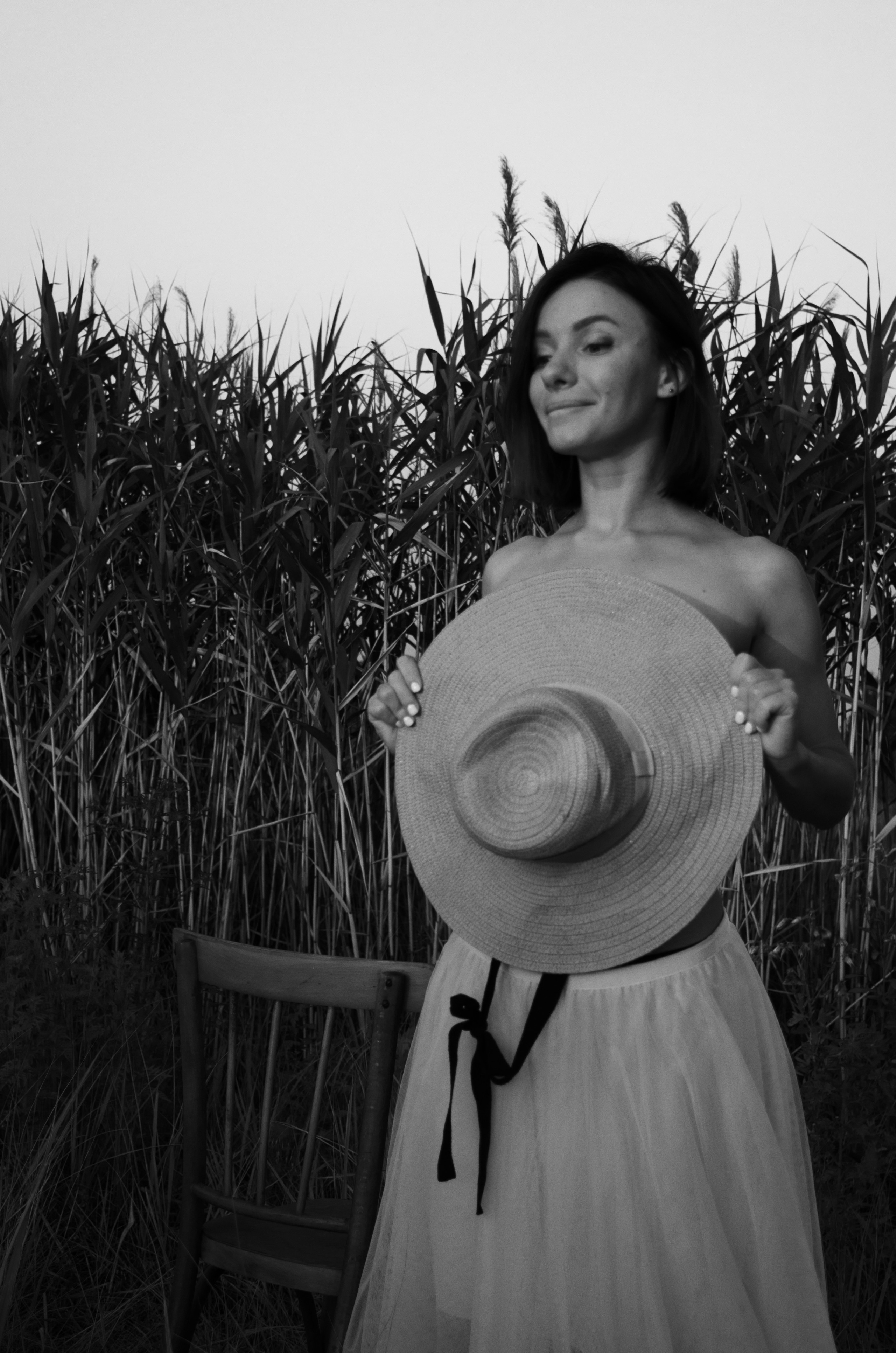 Нина. Камыши. Портретный фотограф в Краснодаре Юлия Кудряшова