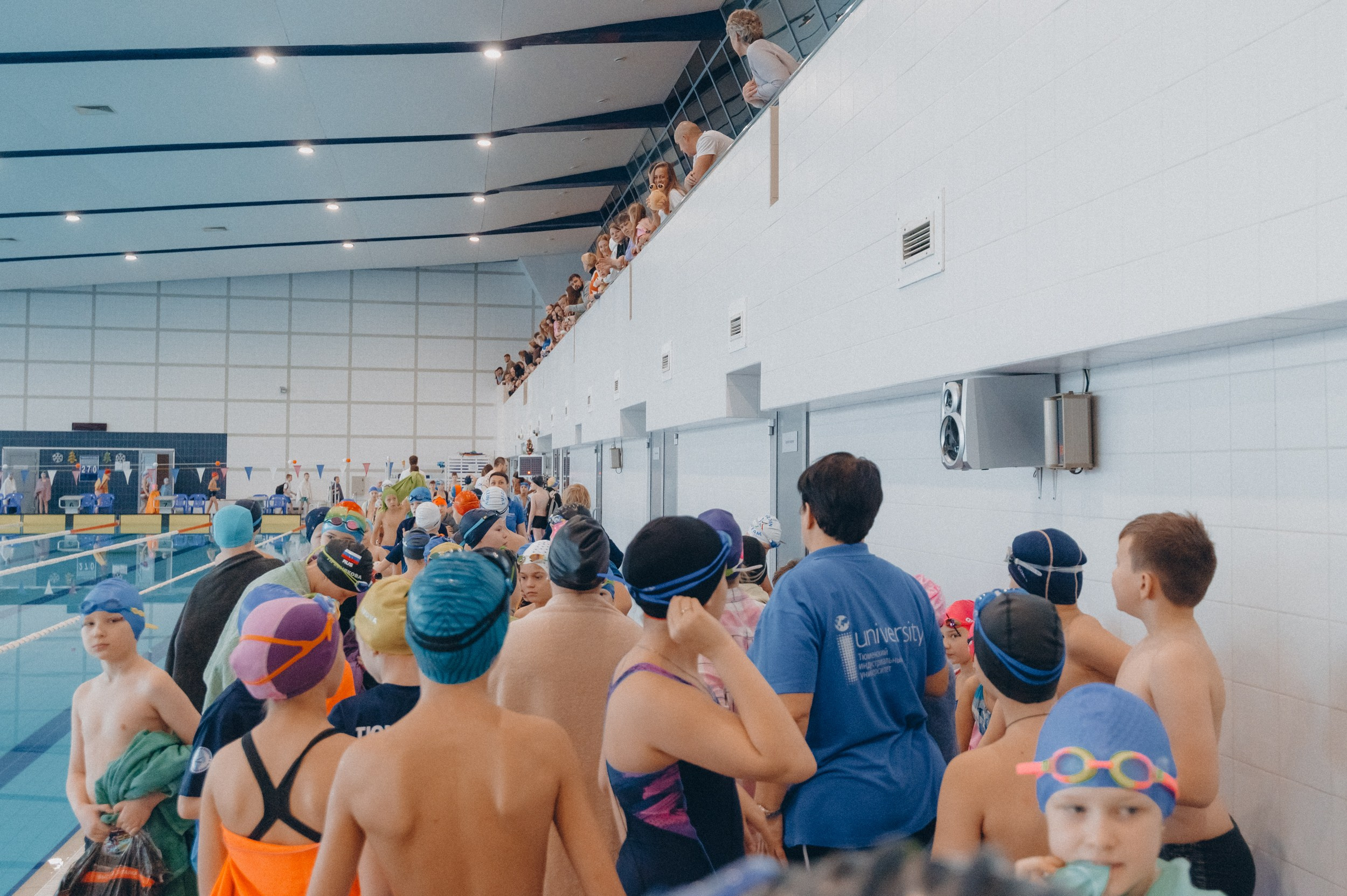 «Новогодние заплывы» в СОЦ «Зодчий». Фотограф Дмитрий Пименов