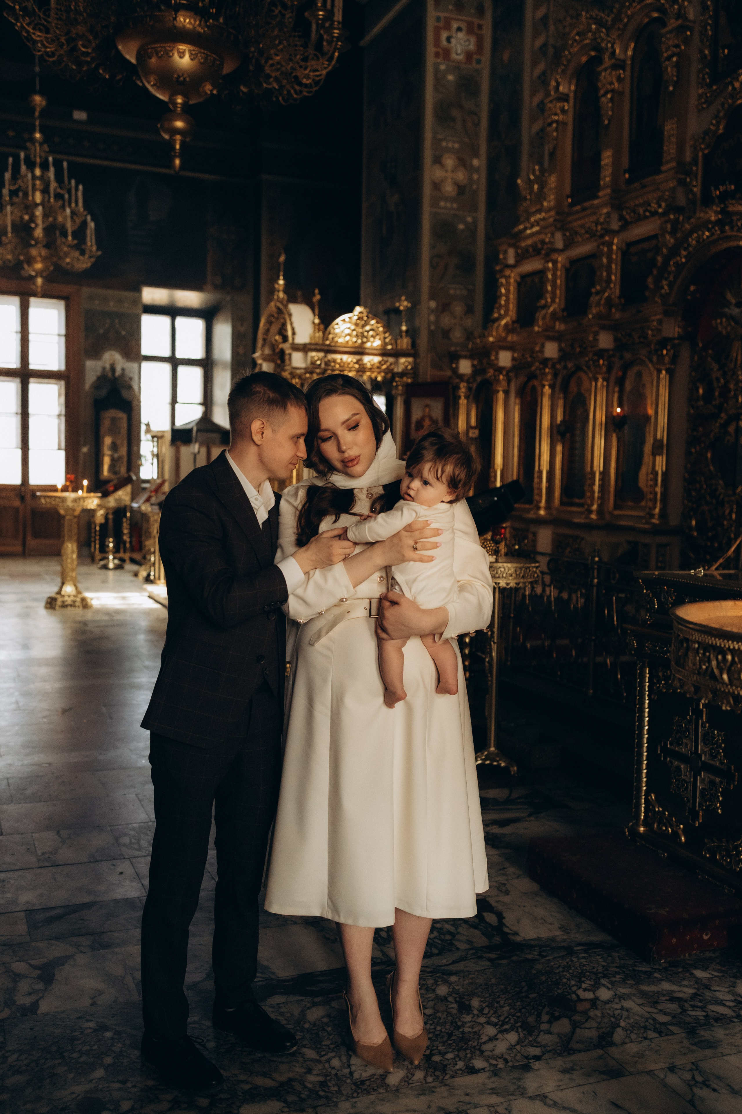 Крещение Леона. Семейный фотограф Москва Наталия Осьмакова