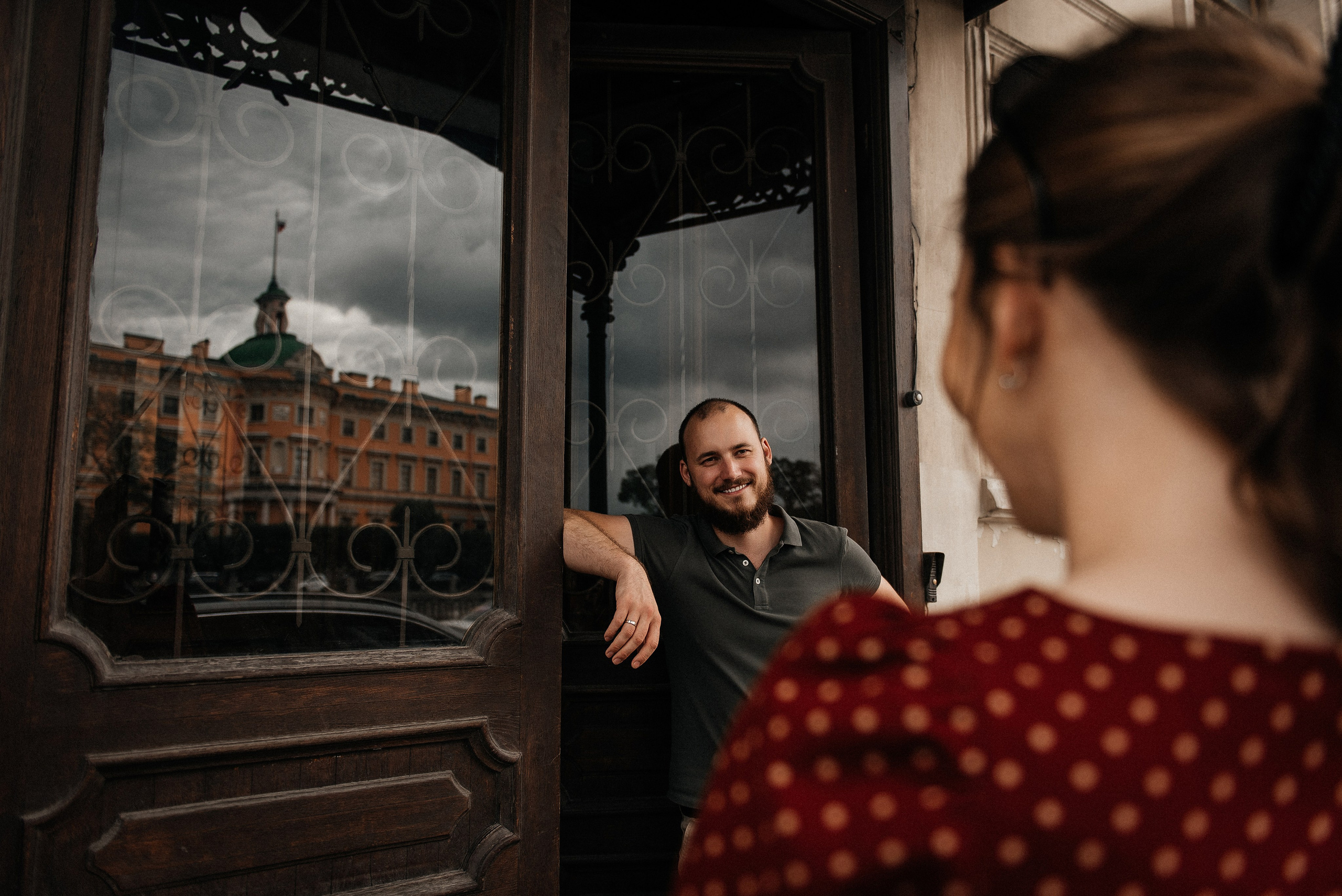 фотосессия беременности на улице