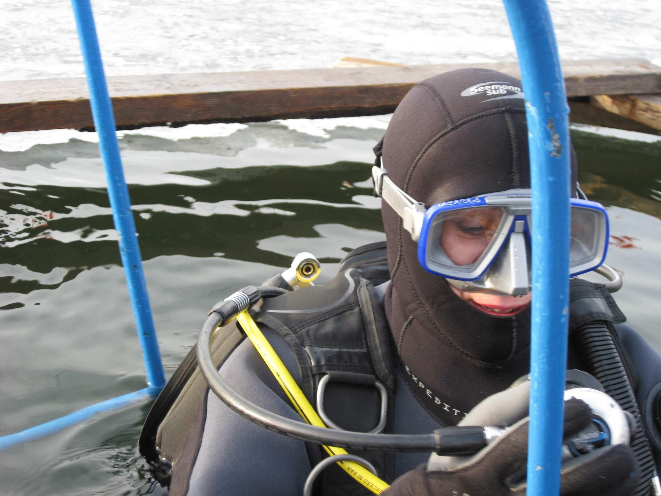 Подлёдные погружения. Дайвинг-клуб «Капитан Морган», Беларусь