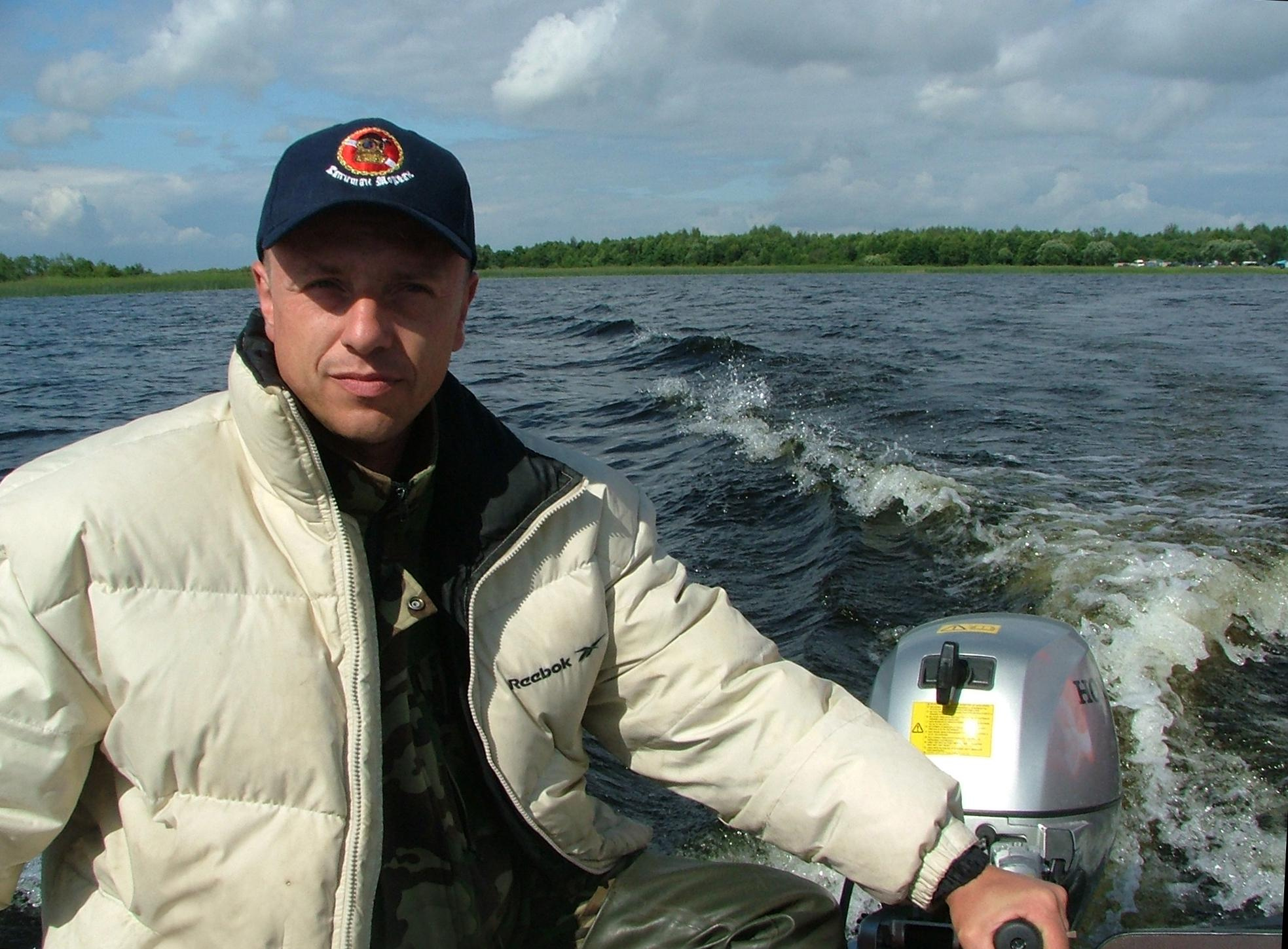 Оз. Селява, июль 2007. Дайвинг-клуб «Капитан Морган», Беларусь