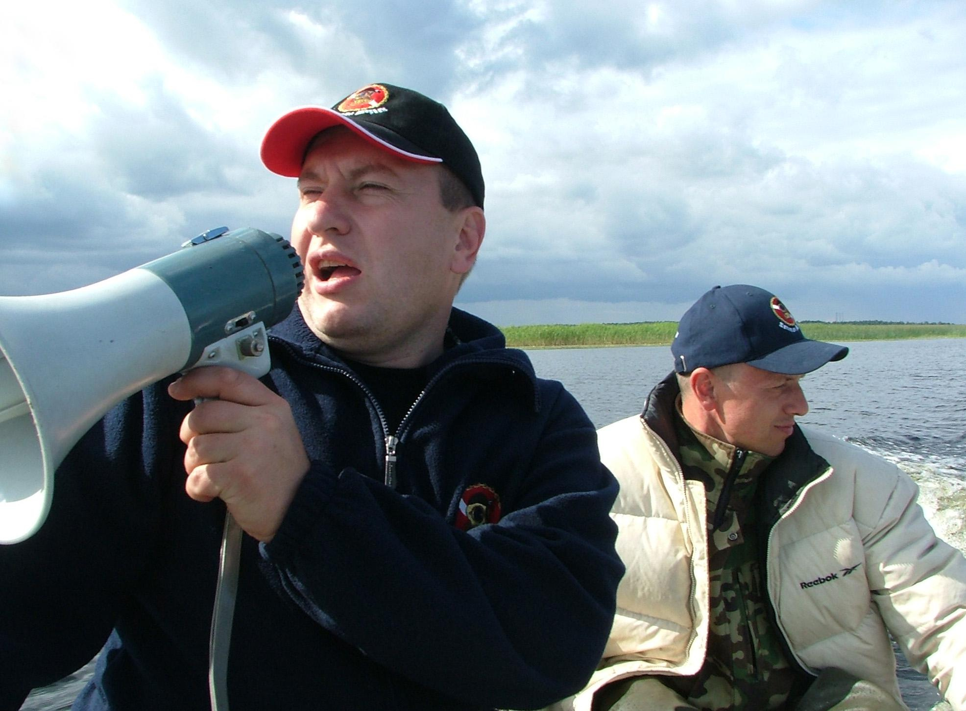 Оз. Селява, июль 2007. Дайвинг-клуб «Капитан Морган», Беларусь