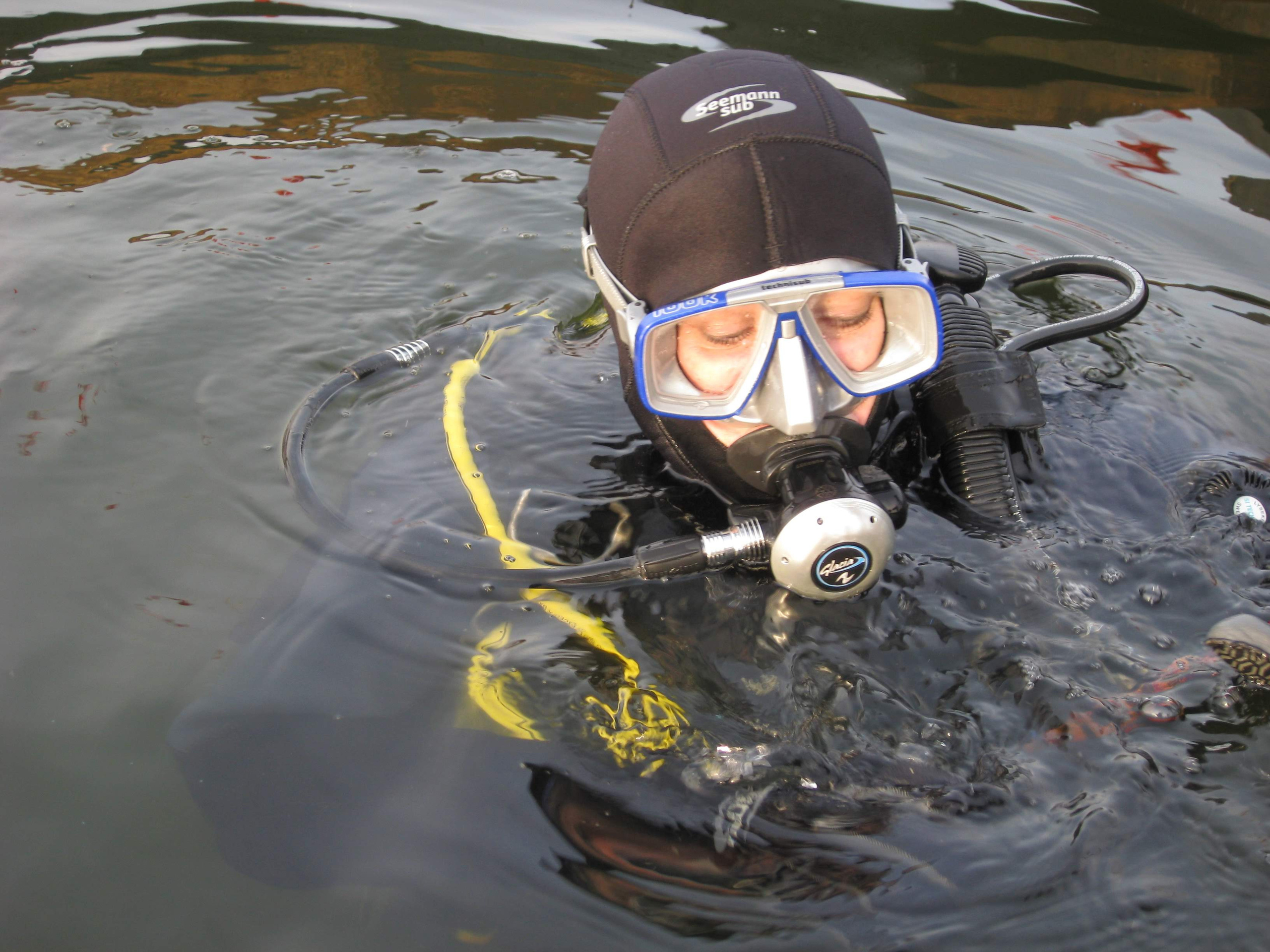 Подлёдные погружения. Дайвинг-клуб «Капитан Морган», Беларусь